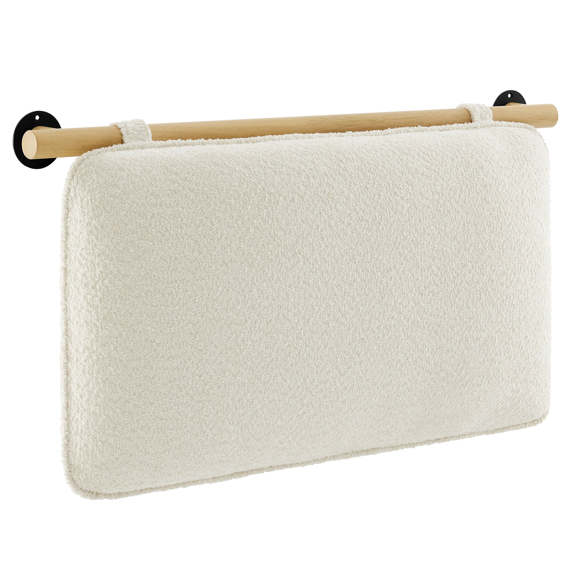 Anela Wall-Mounted Chenille Upholstered Twin Headboard by Modway - Best Buy Furniture