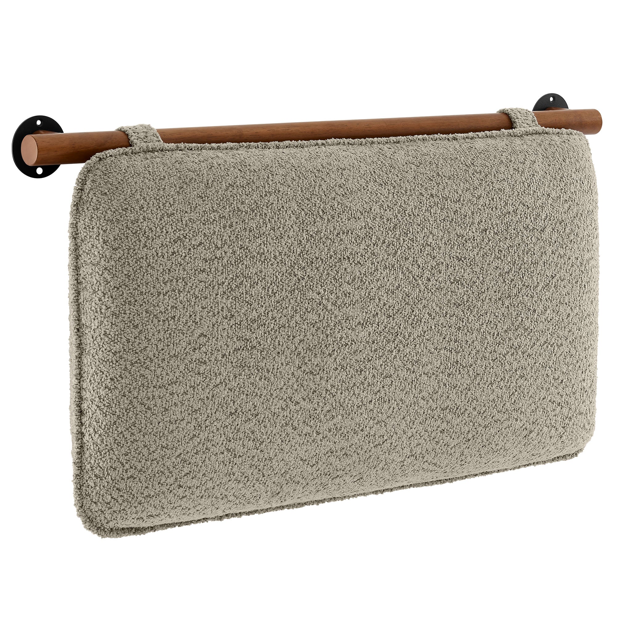 Anela Wall-Mounted Chenille Upholstered Twin Headboard by Modway - Best Buy Furniture