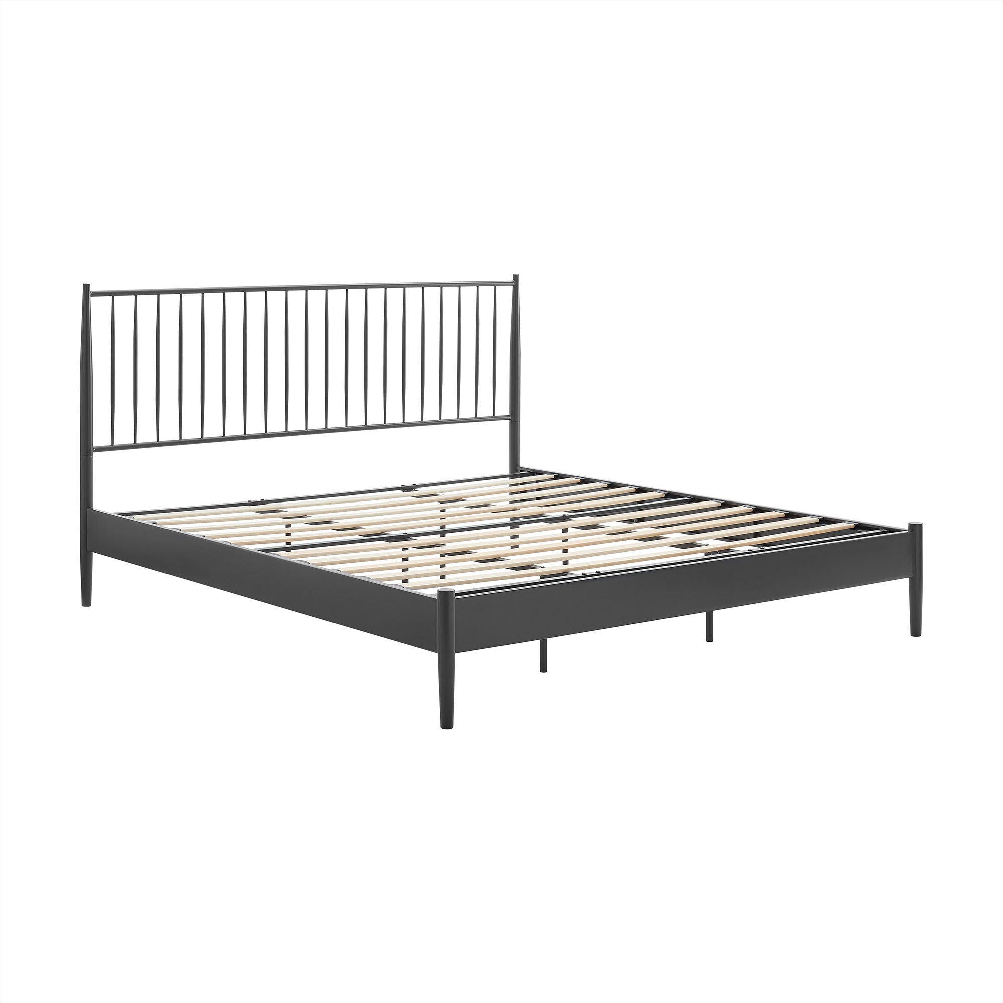 Adair Spindle Metal King Platform Bed by Modway - Best Buy Furniture
