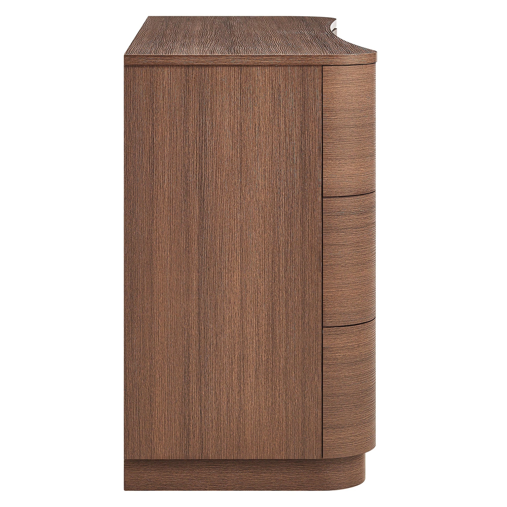 Mirae 6-Drawer Curved Dresser - Best Buy Furniture