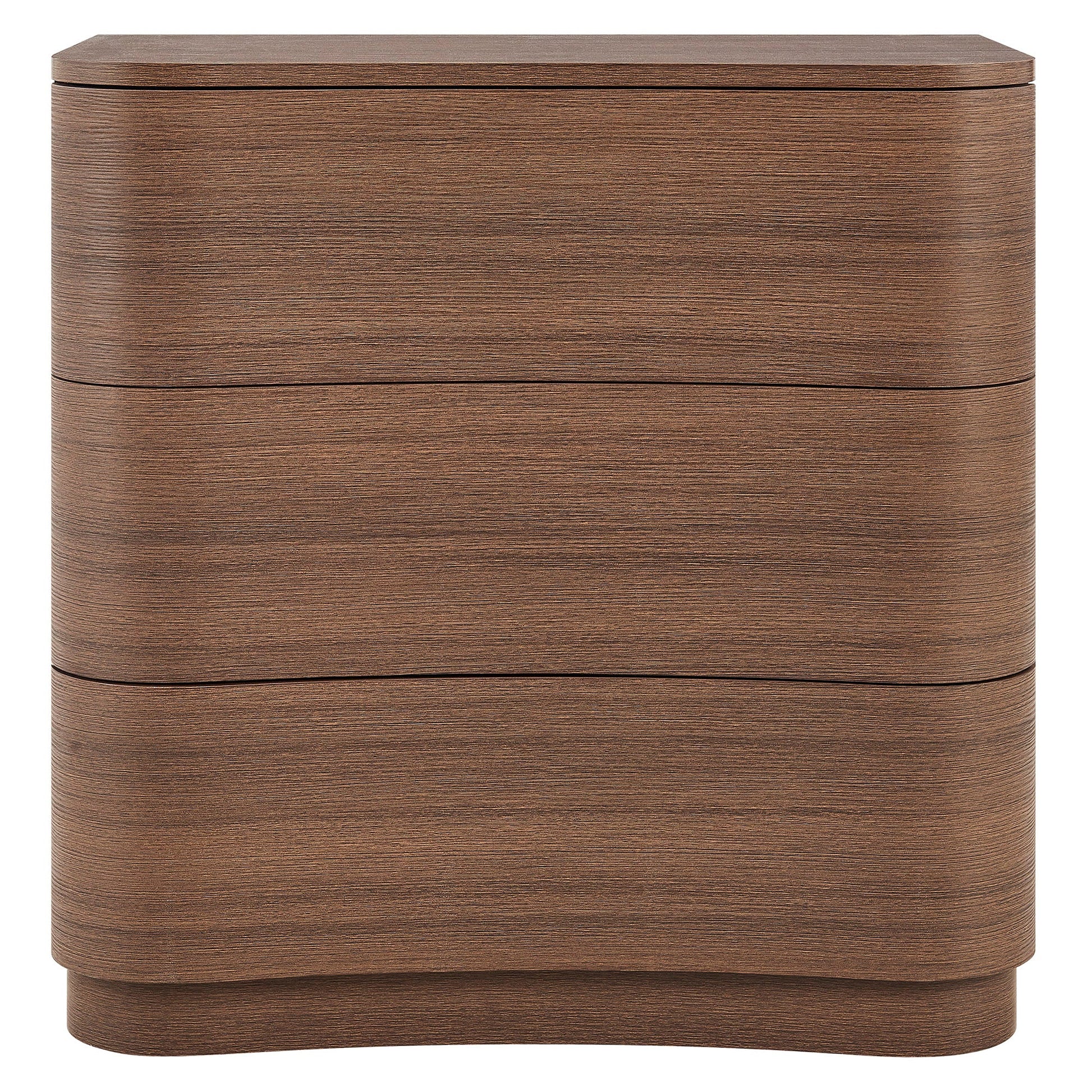 Mirae 3-Drawer Curved Compact Dresser - Best Buy Furniture