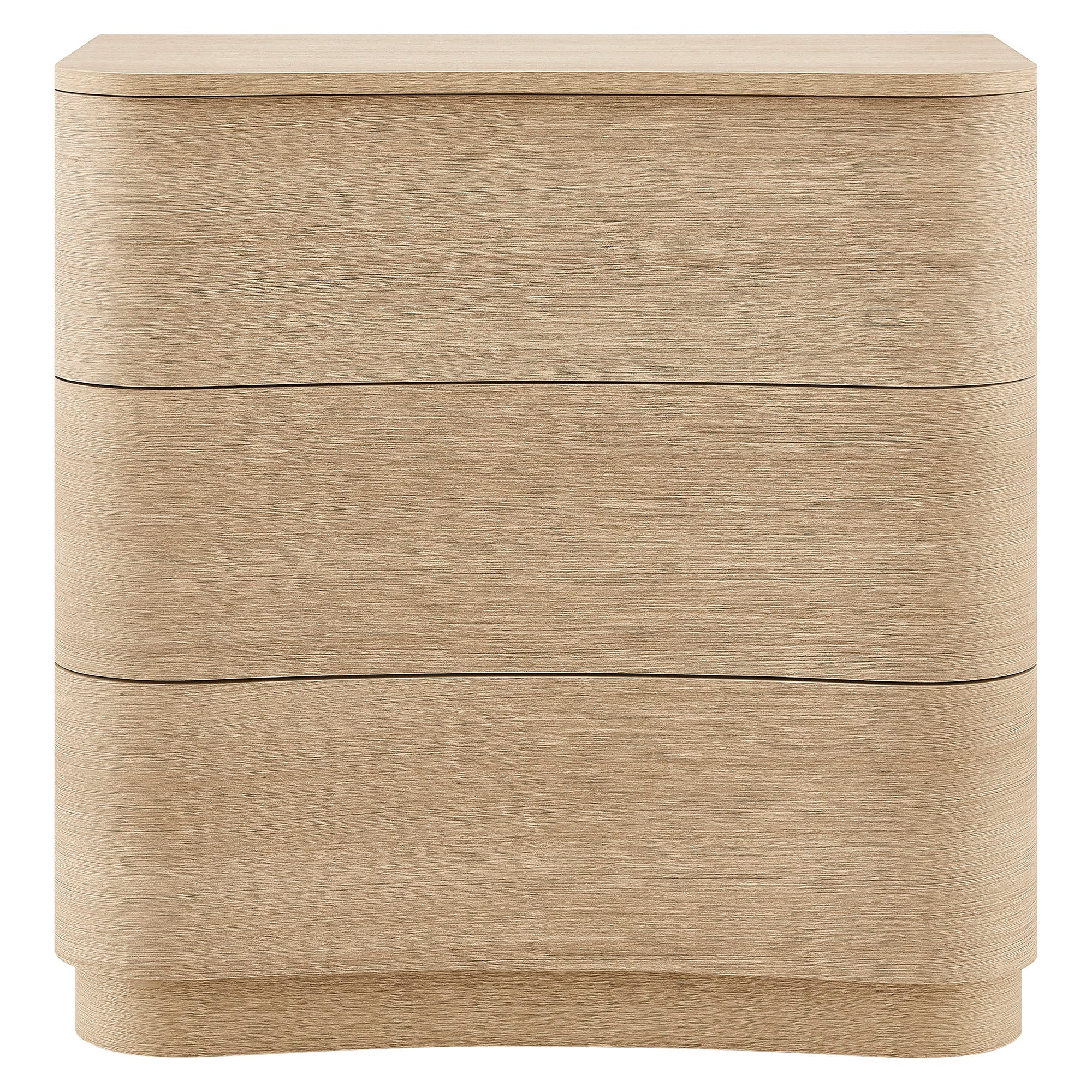 Mirae 3-Drawer Curved Compact Dresser - Best Buy Furniture
