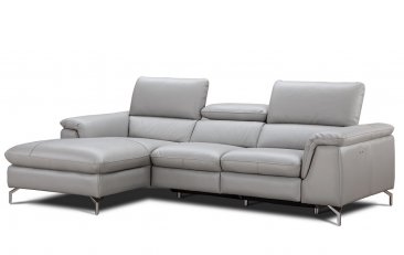 J&M Serena Premium Leather Sectional - Best Buy Furniture