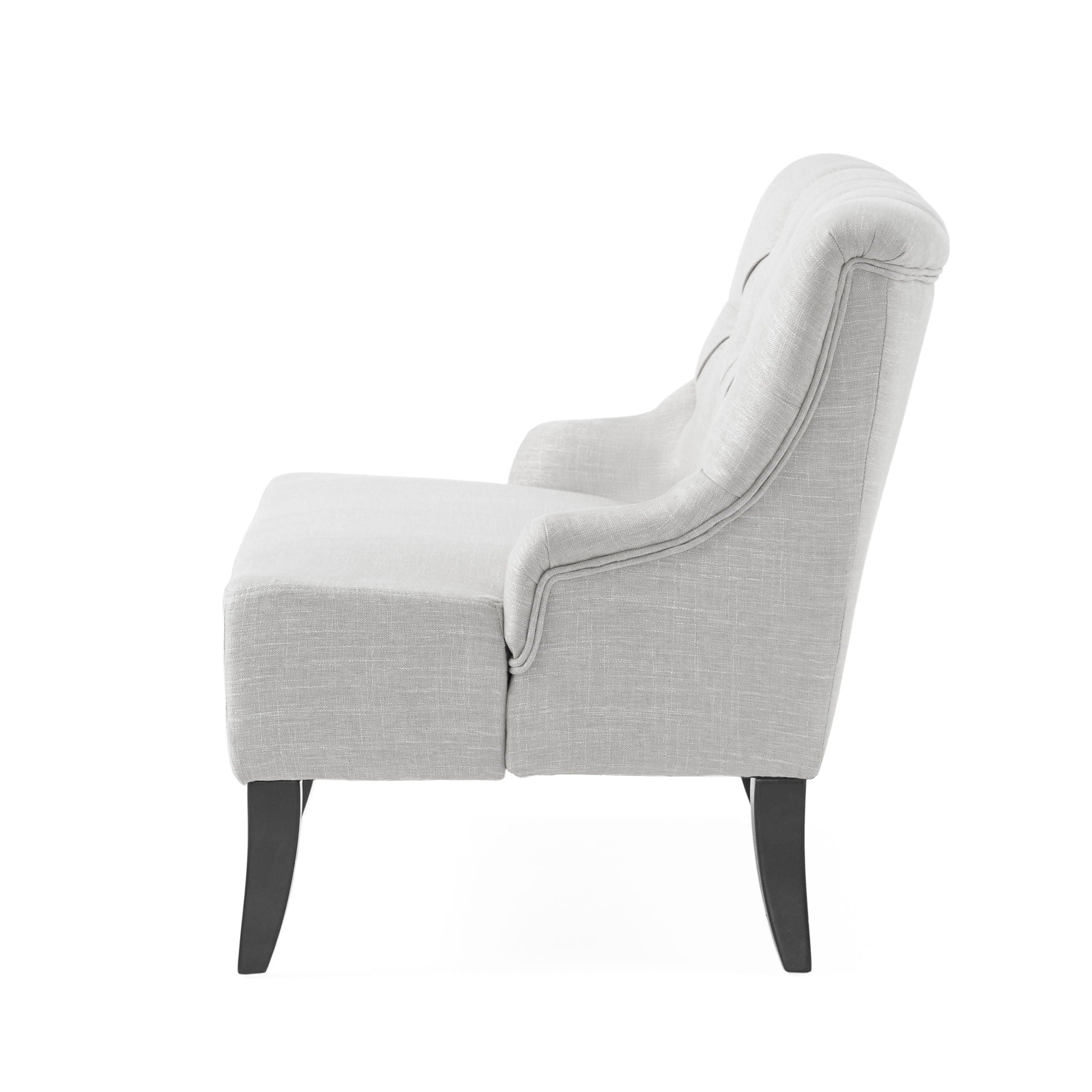 Nicole - French Style Upholstered Loveseat With Tufted Backrest - Best Buy Furniture