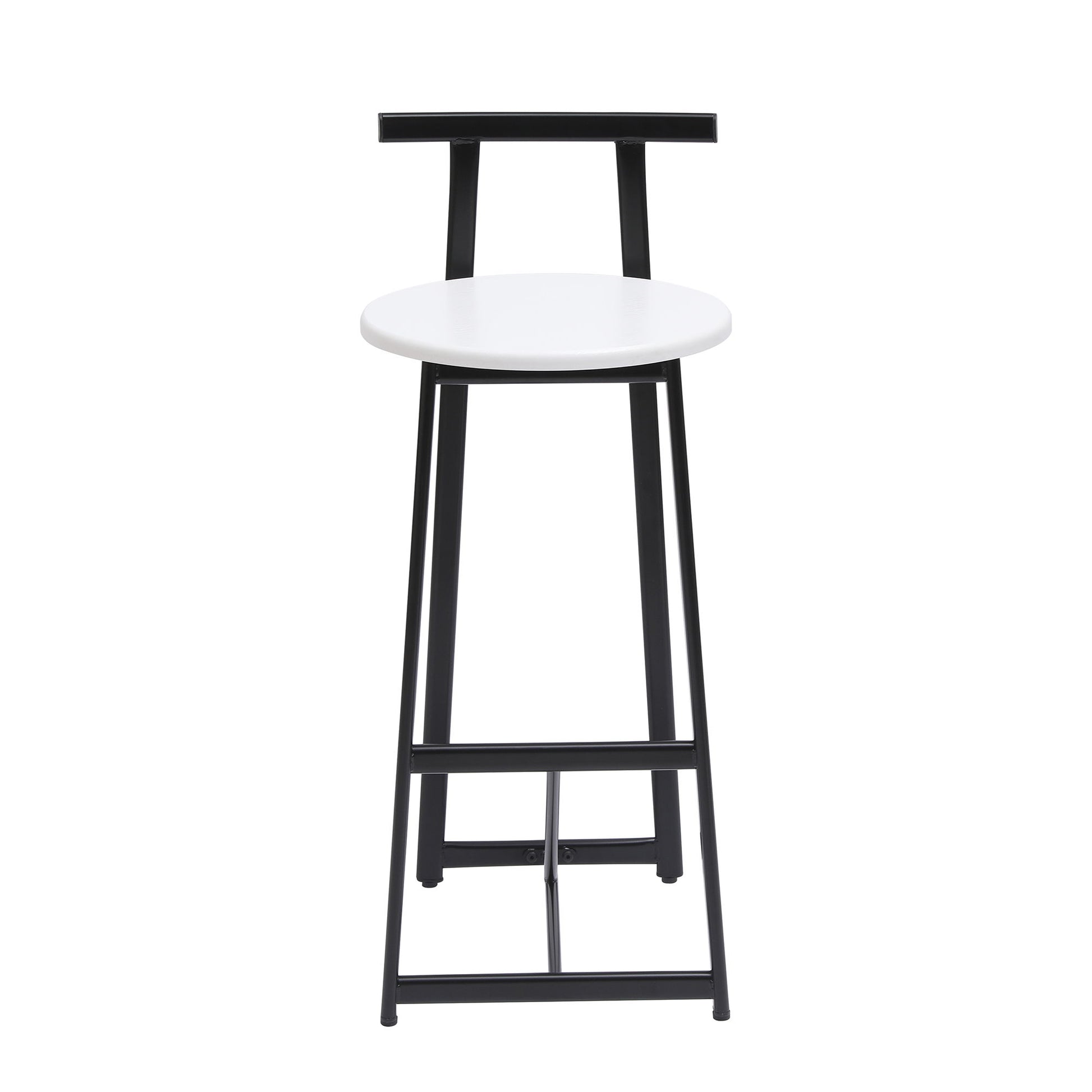 Modern Bar Stools With Backrest For Kitchen (Set of 3) - Best Buy Furniture