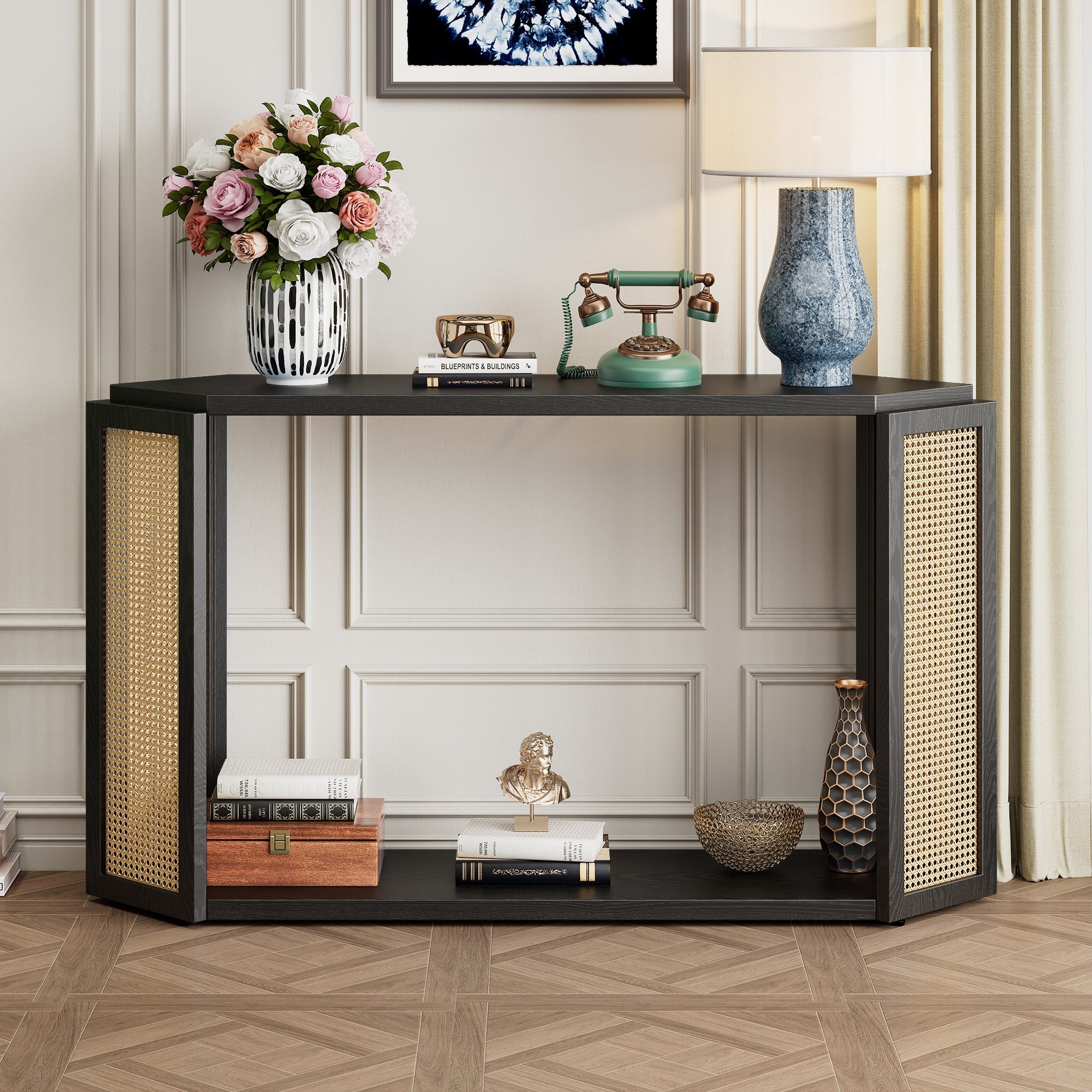 Black Arrow-Shaped Console Table - Best Buy Furniture