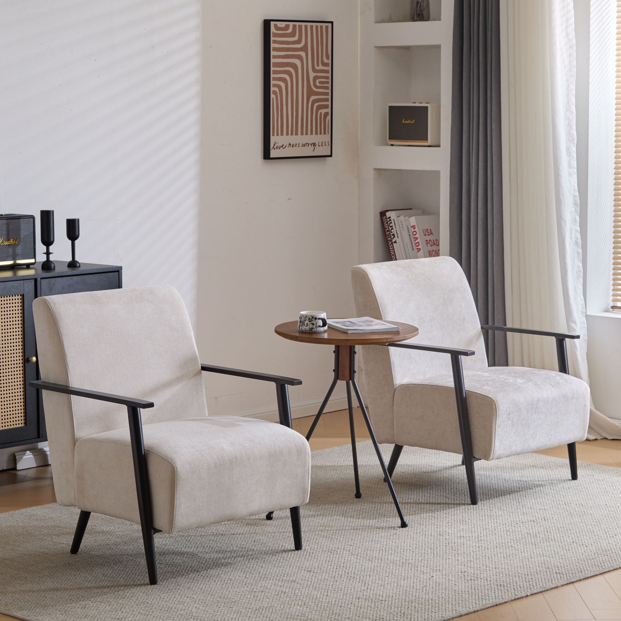 Modern Lounge Chair With Polyester Upholstery - Best Buy Furniture