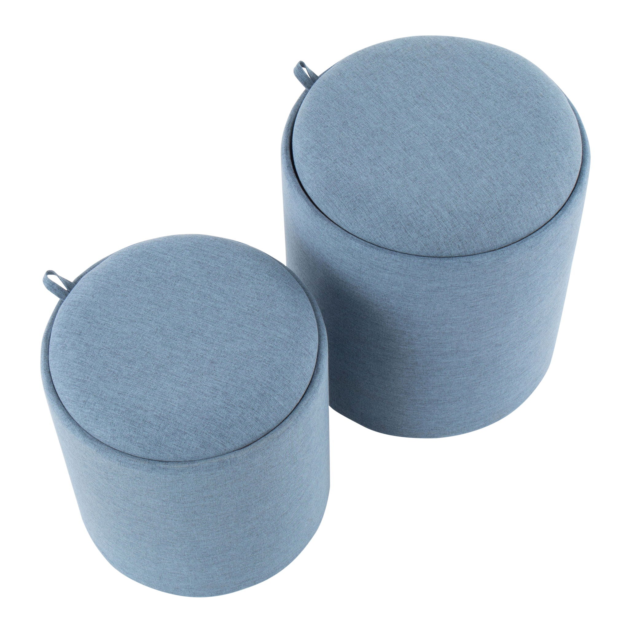 Tray - Contemporary Nesting Ottoman Set - Best Buy Furniture