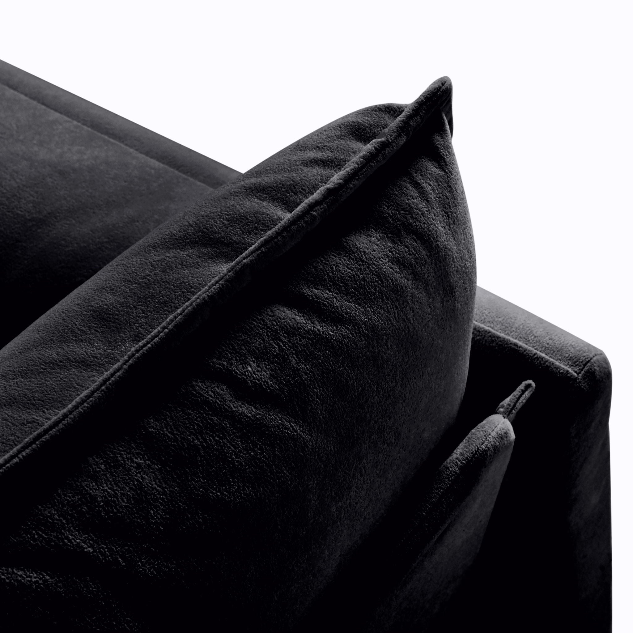 Modern Chenille Oversized Deep Seat Luxury 2 Piece Sofa Set With 4 Pillows - Best Buy Furniture