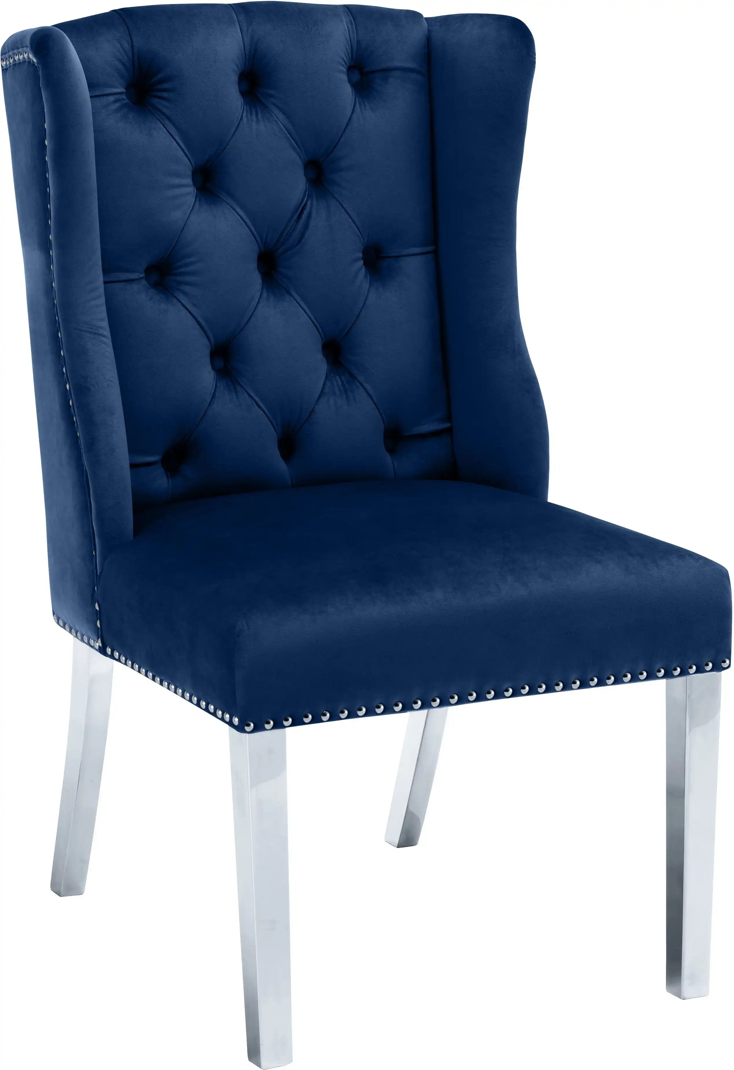Suri - Dining Chair with Chrome Legs (Set of 2) - Best Buy Furniture