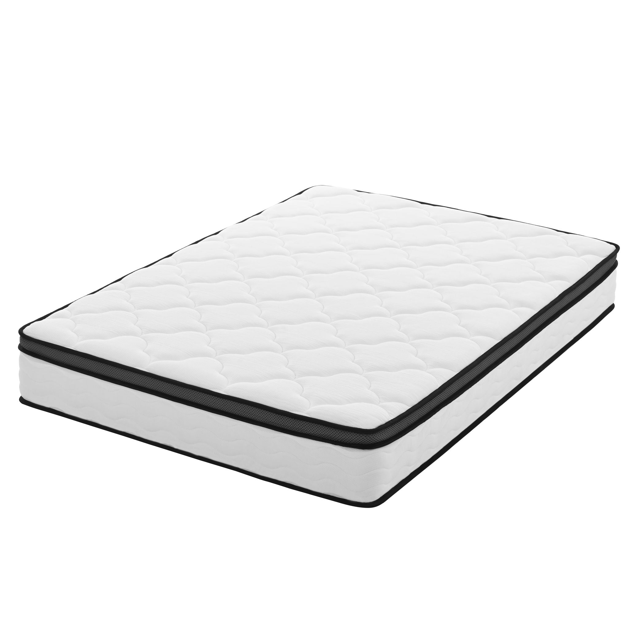 12" Hybrid Mattress With Pocket Coils And Memory Foam, Medium Firm - Best Buy Furniture