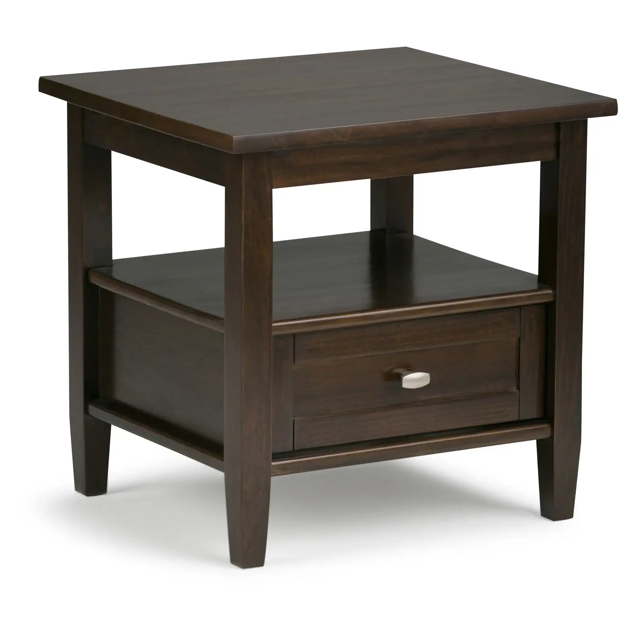 Warm Shaker - End Table - Tobacco Brown - Best Buy Furniture