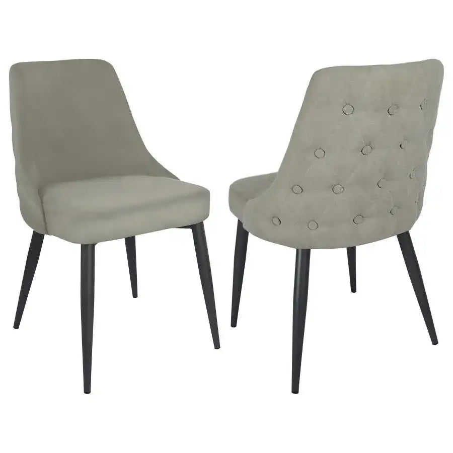 Cosmo - Upholstered Dining Side Chair (Set of 2) - Best Buy Furniture