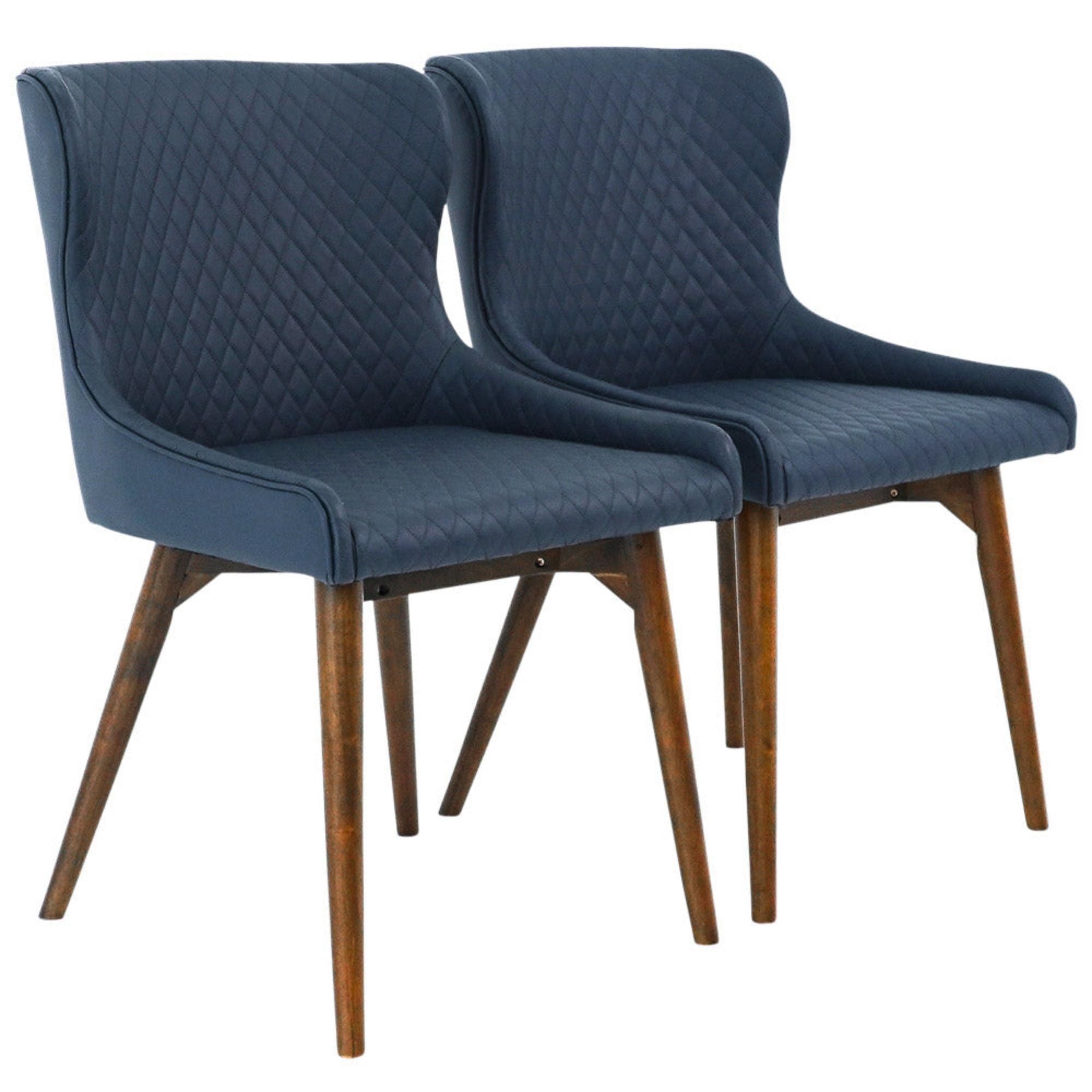 Robin - Dining Chair (Set of 2) - Navy Blue - Best Buy Furniture