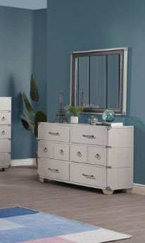 Orchest - Mirror - Gray - Best Buy Furniture