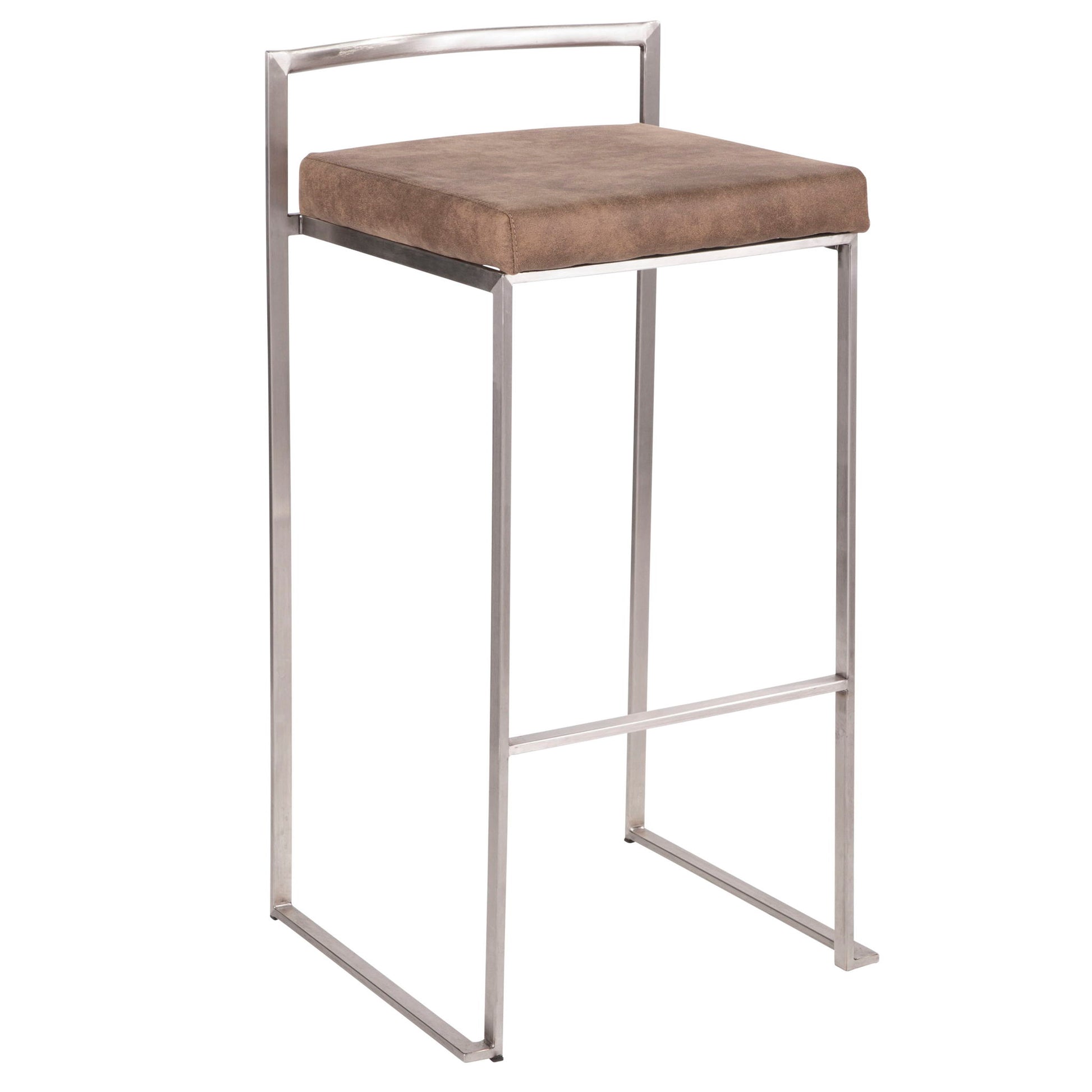 Fuji - Contemporary And Elegant Design Stackable Barstool - Best Buy Furniture