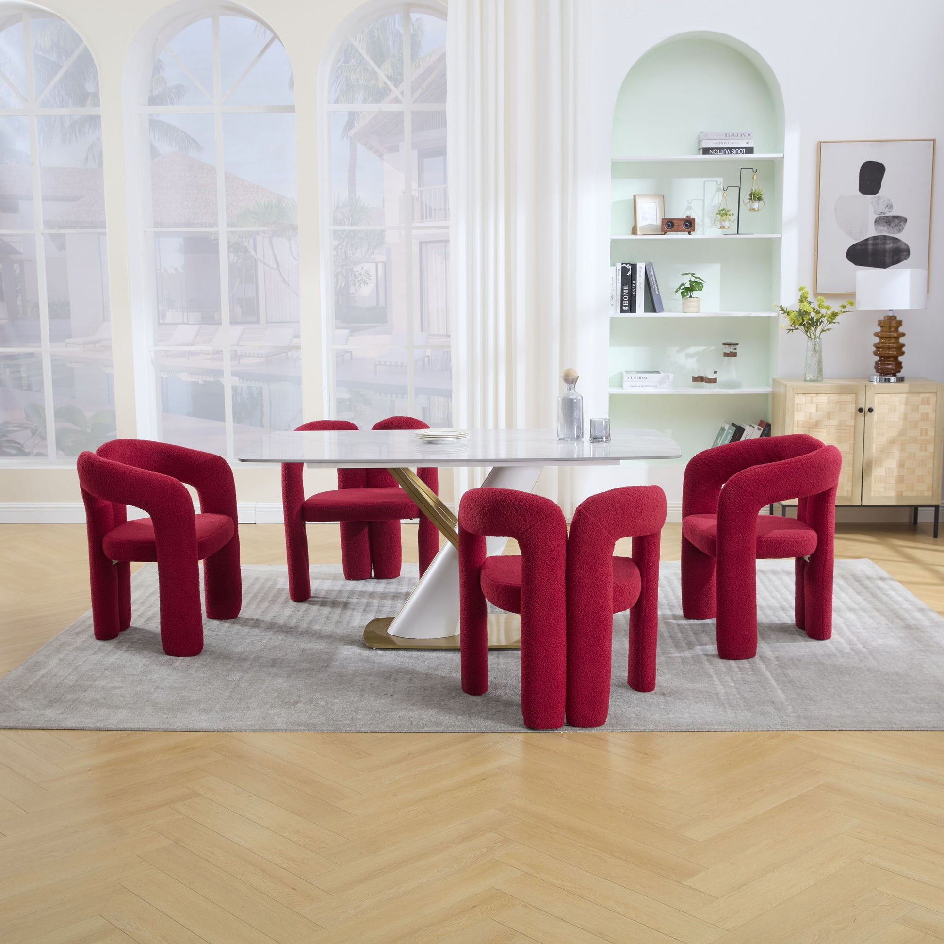 Coolmore Contemporary Designed Accent / Dining Chair With Armrests - Best Buy Furniture