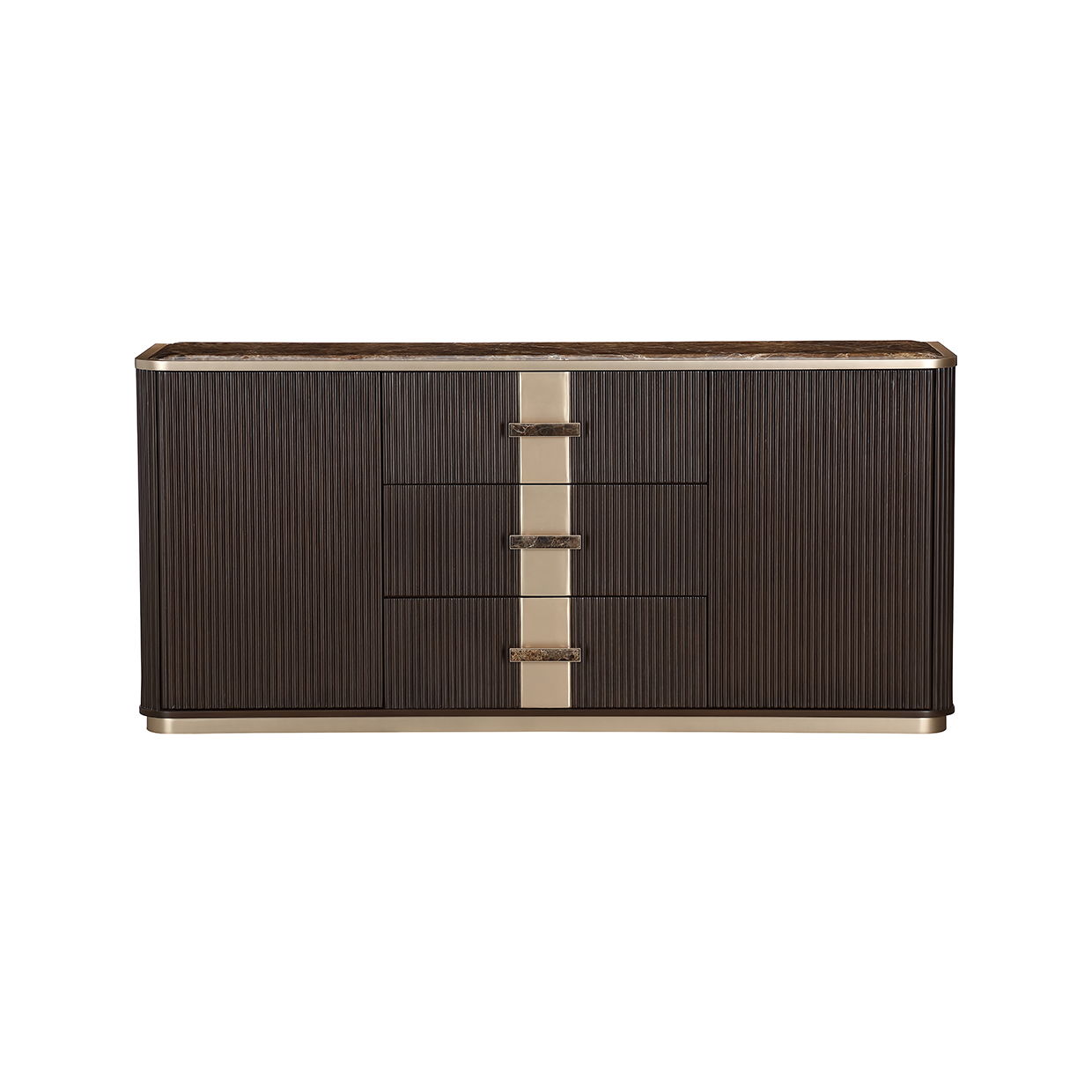 West Kensington - Sideboard - Medium Espresso - Best Buy Furniture