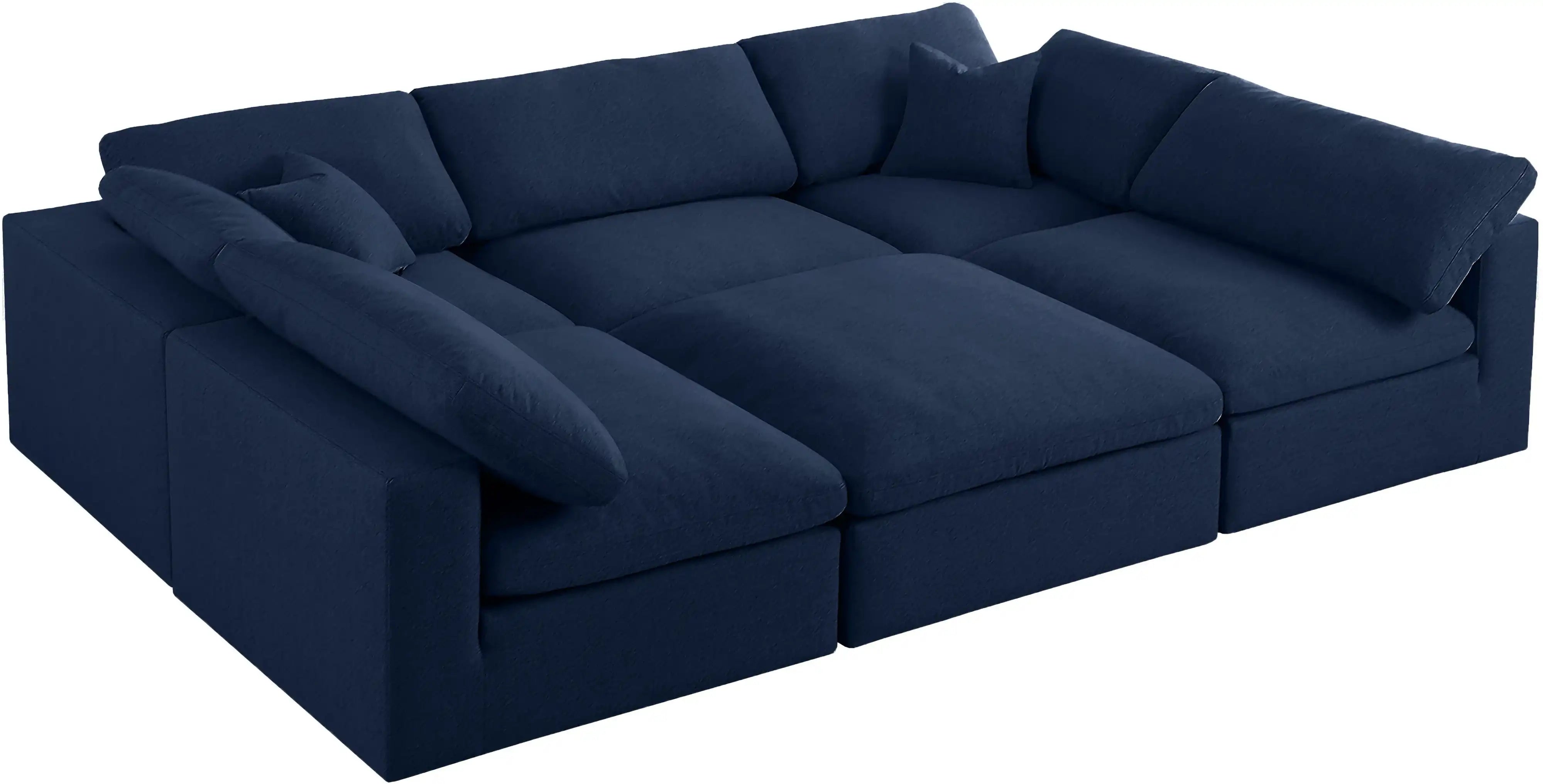 Serene - 6 Piece Modular Sectional - Best Buy Furniture
