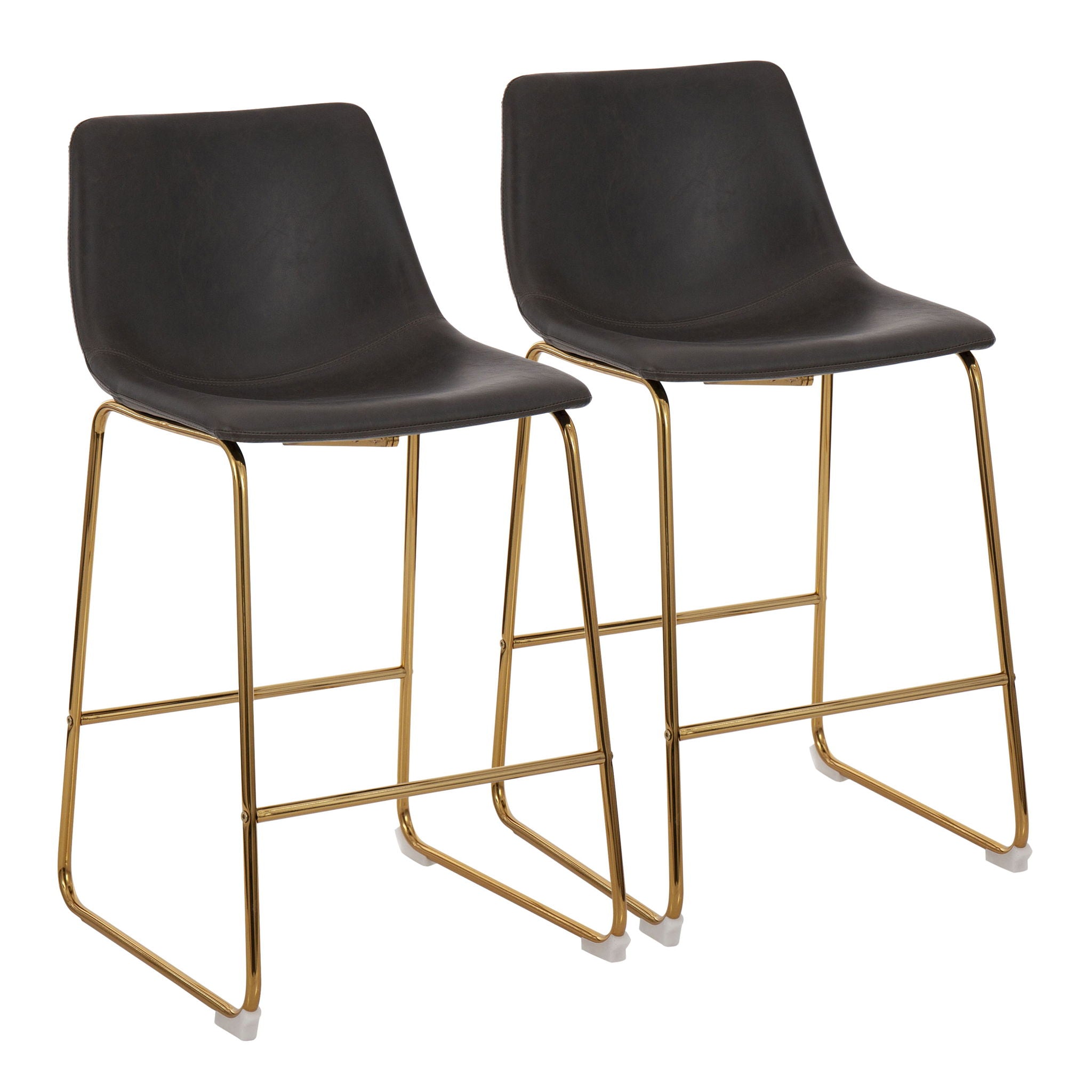 Duke - Contemporary Counter Stool (Set of 2) - Best Buy Furniture
