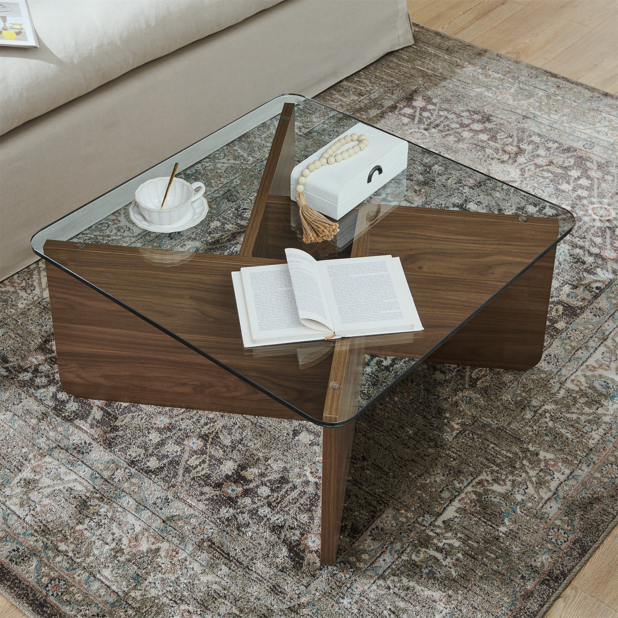 Modern Industrial Square Coffee Table - Best Buy Furniture