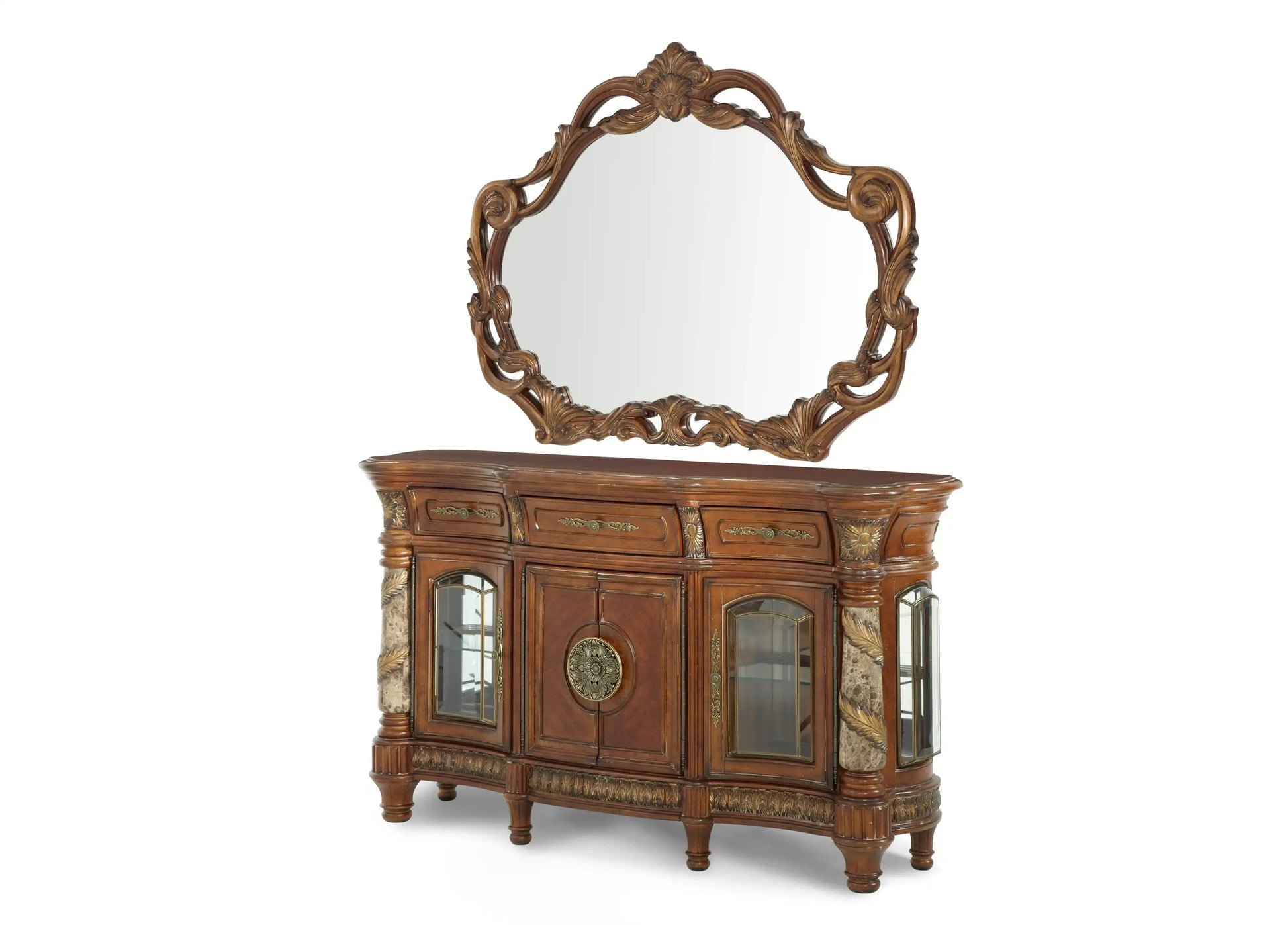 Villa Valencia - Sideboard, Mirror - Best Buy Furniture