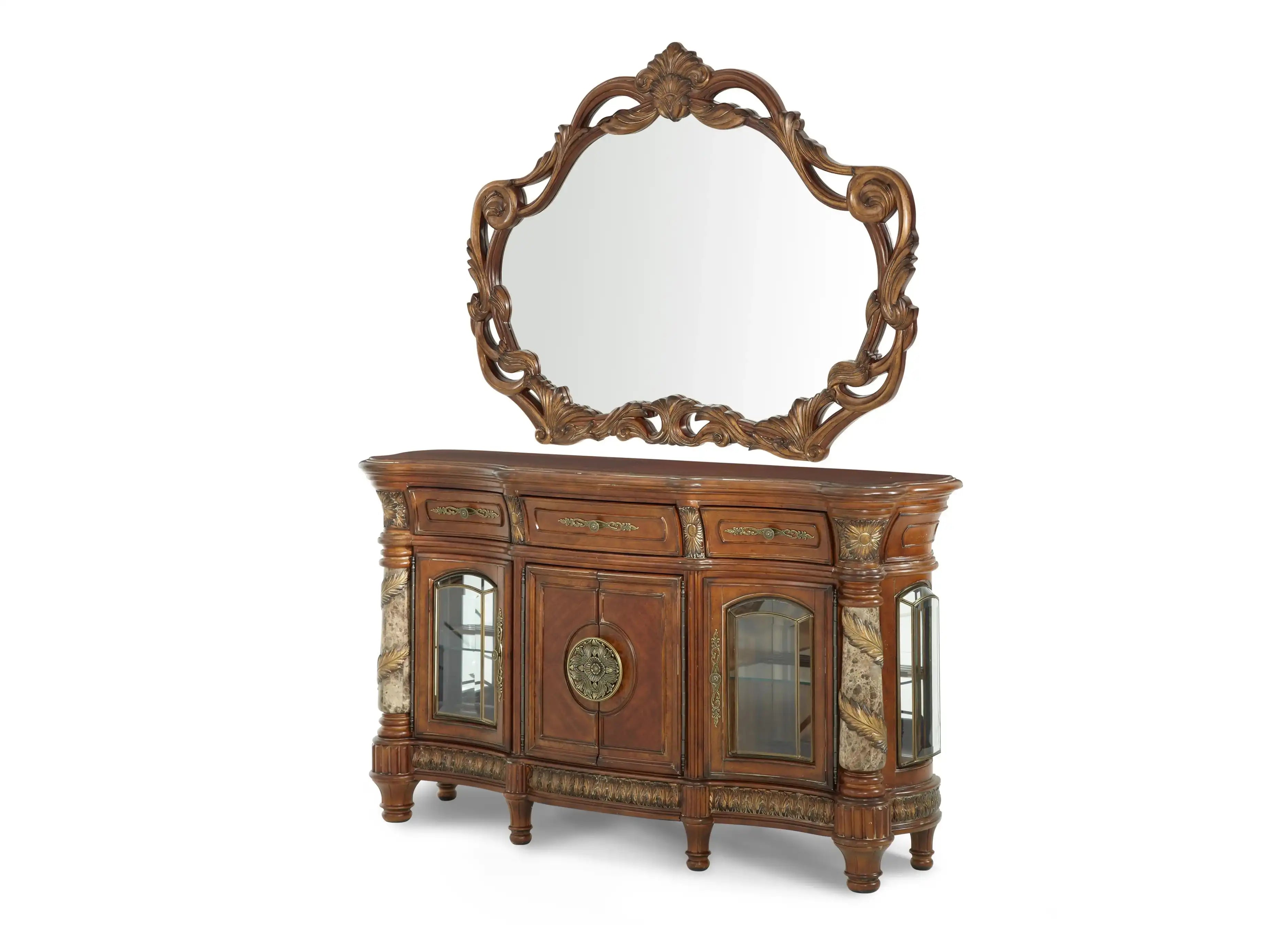 Villa Valencia - Sideboard, Mirror - Best Buy Furniture