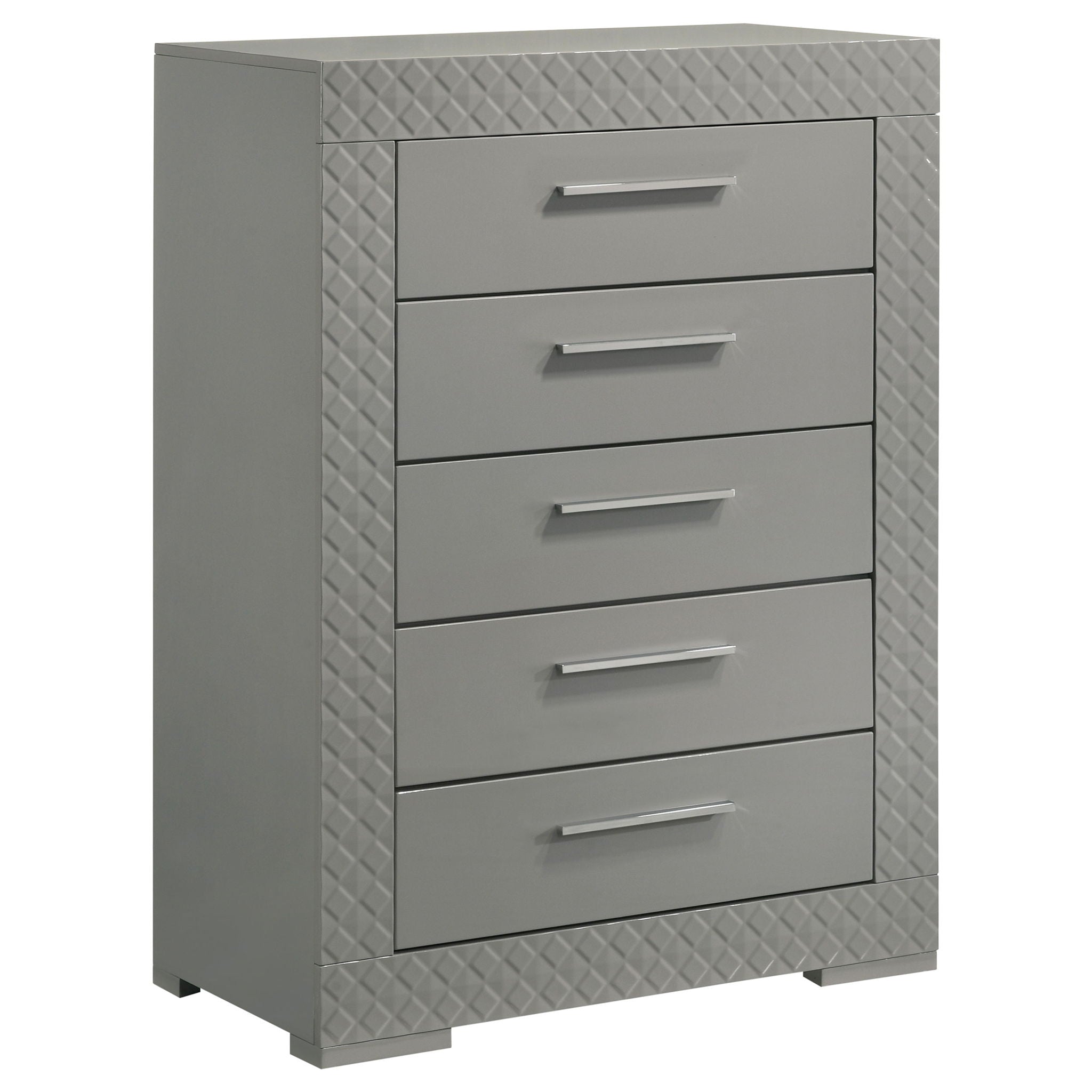 Ives - 5-Drawer Bedroom Chest - Best Buy Furniture