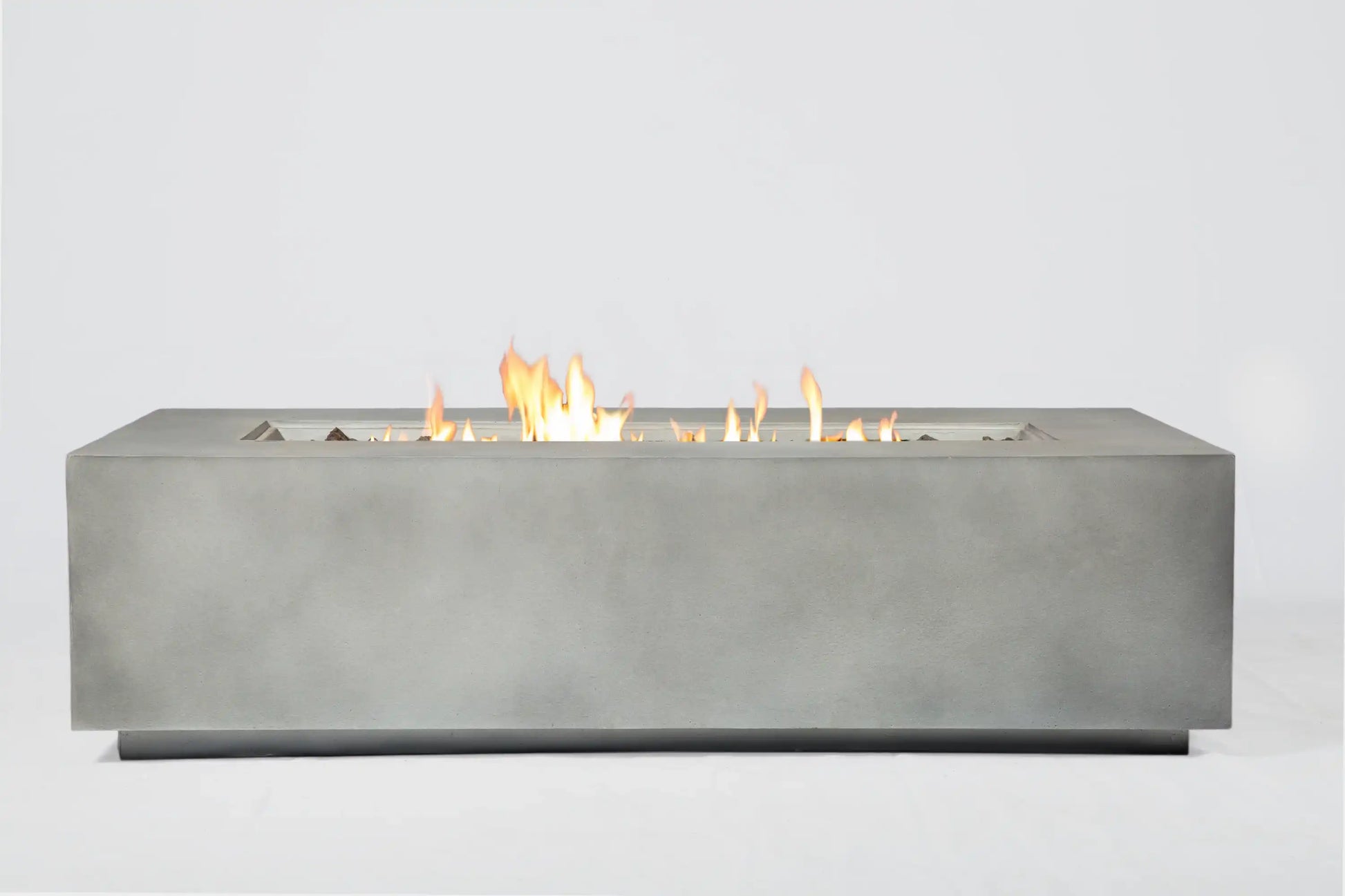 Concrete Propane Outdoor Fire Pit Table - Best Buy Furniture