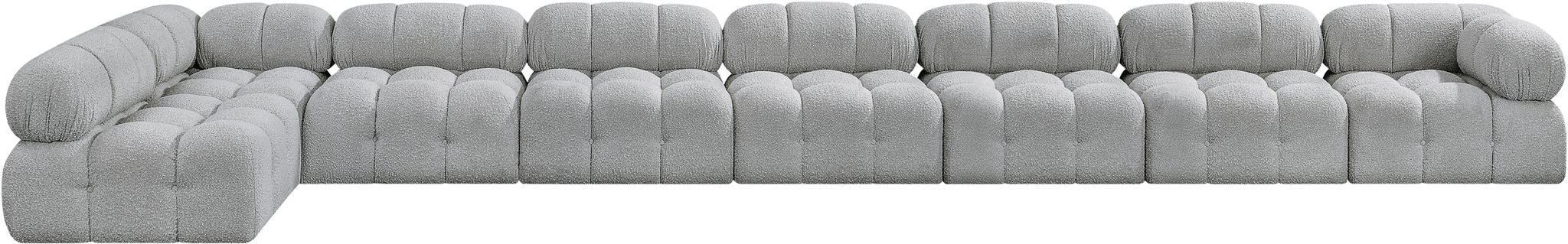 Ames - 8 Piece Fabric Modular Sectional - Best Buy Furniture