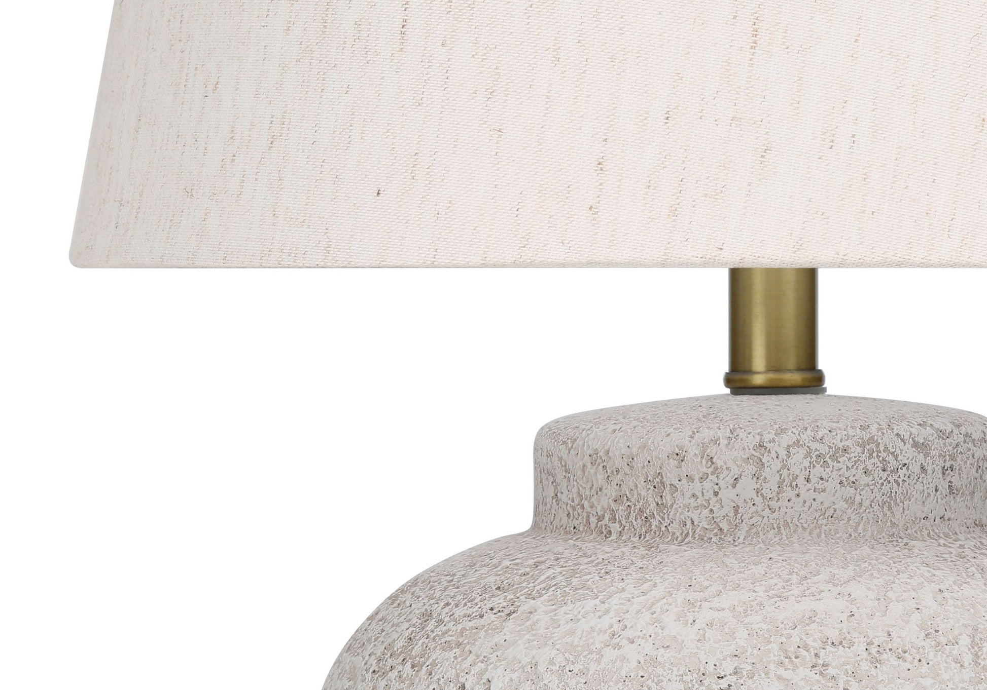 Lighting, Table Lamp, Concrete, Modern - Cream - Best Buy Furniture