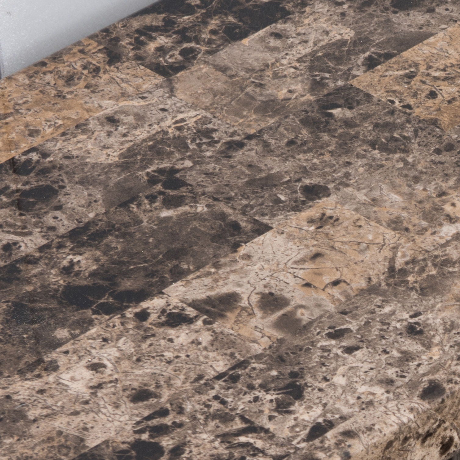 Kitchen Cart Red Cocoa Faux Marble Chunky Thick Top Two Drawers Locking Rubber Wheel Castors Slat Vented Shelves Towel Bar - Espresso - Best Buy Furniture