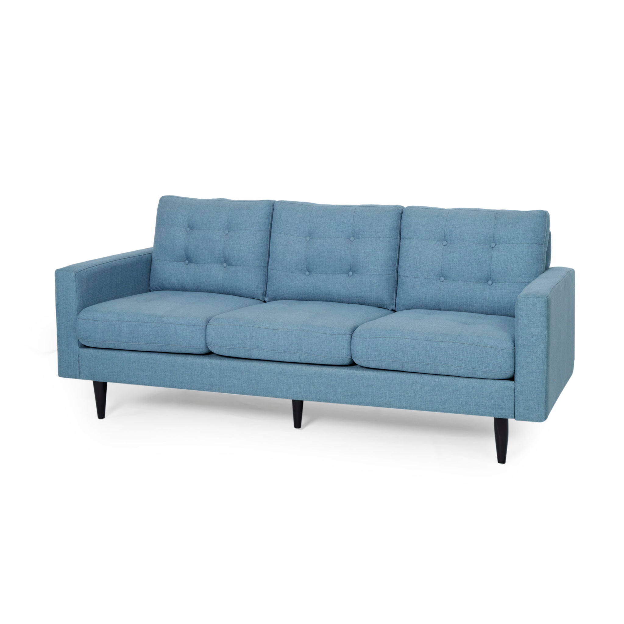 Jenny - Contemporary Tufted Fabric 3 Seater Sofa - Best Buy Furniture