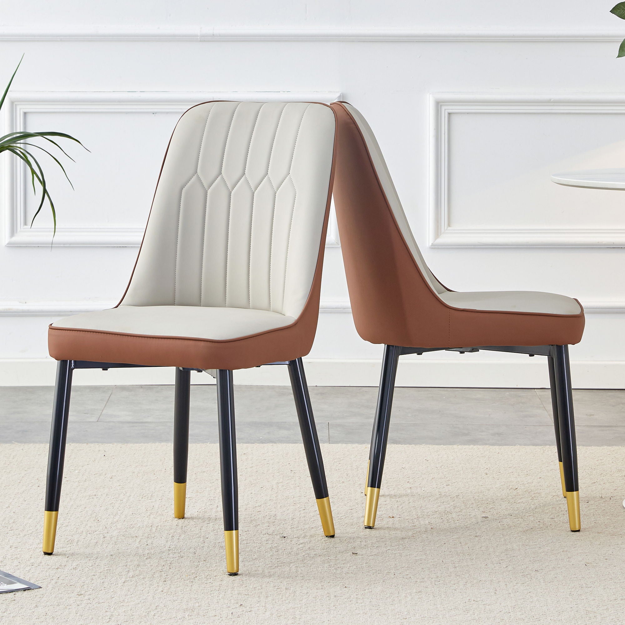 Modern Dining Chair With Metal Leg - Best Buy Furniture