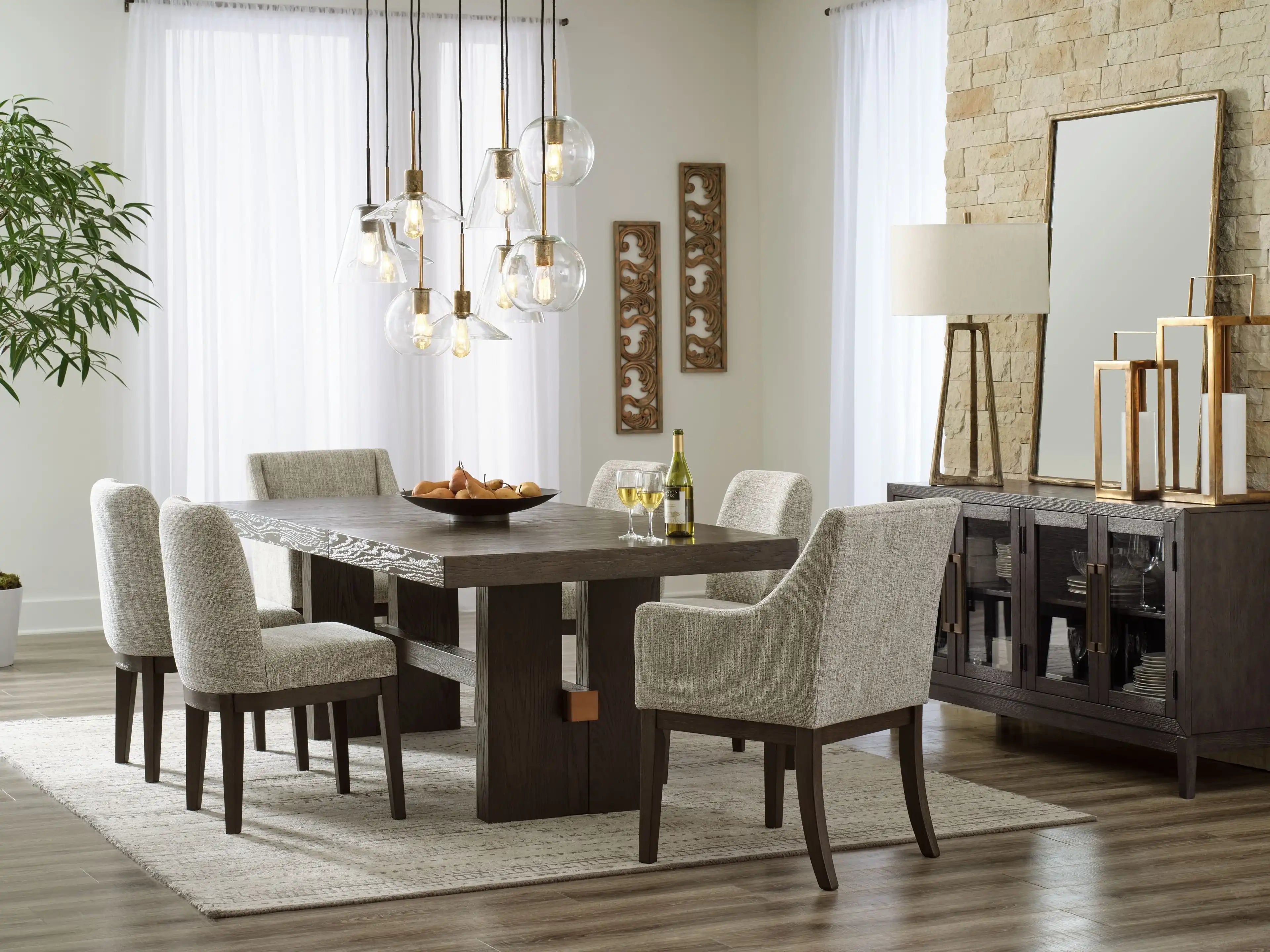 Burkhaus - Dining Room Set - Best Buy Furniture