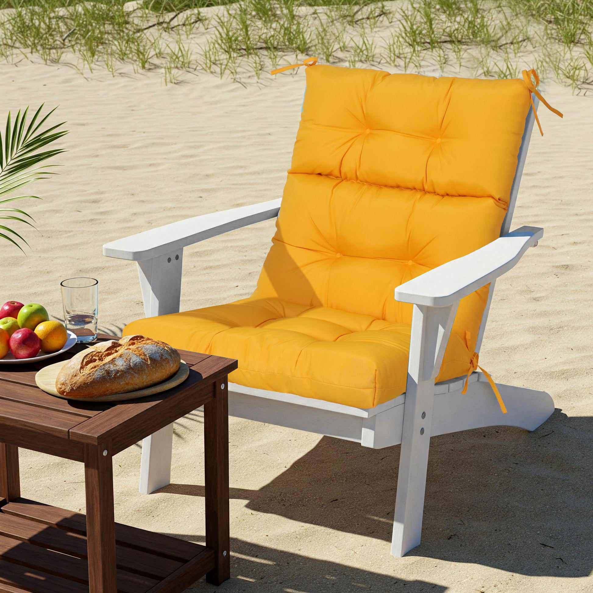2 Piece High Back Patio Chair Cushion Set - Best Buy Furniture