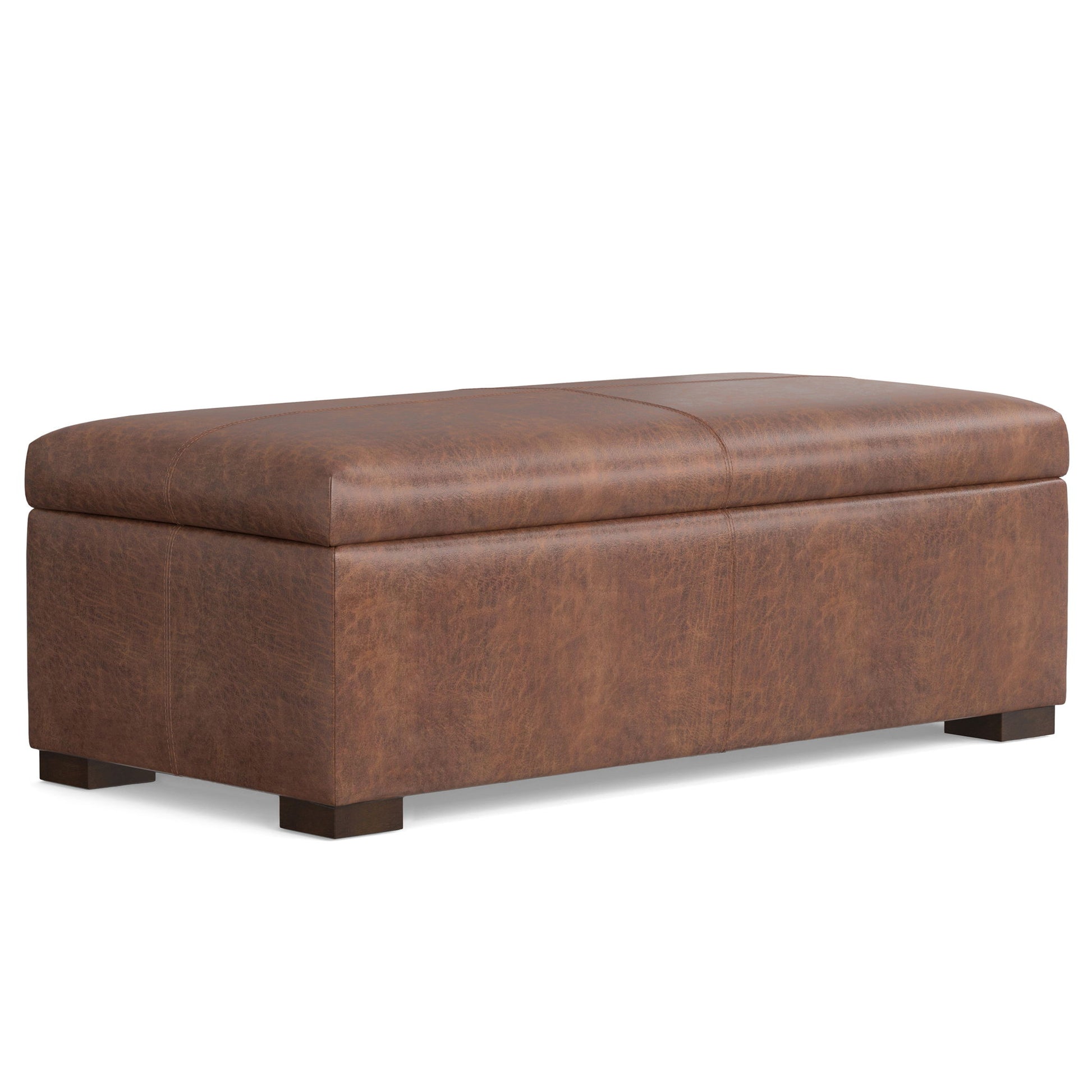 Gabbie - Coffee Table Upholstered Storage Ottoman - Best Buy Furniture