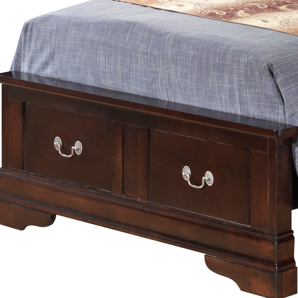 Louis Phillipe - Storage Bed - Best Buy Furniture