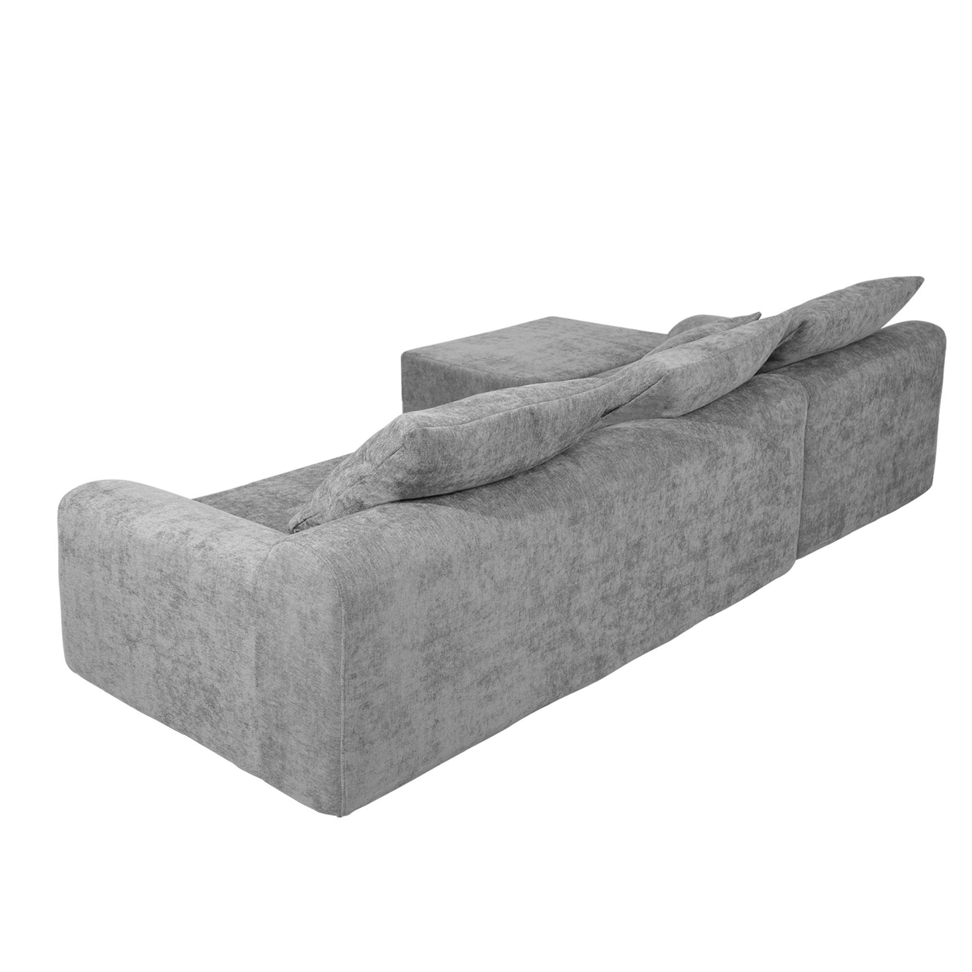 Modern L Shaped Sectional Sofa With Adjustable Configurations - Best Buy Furniture