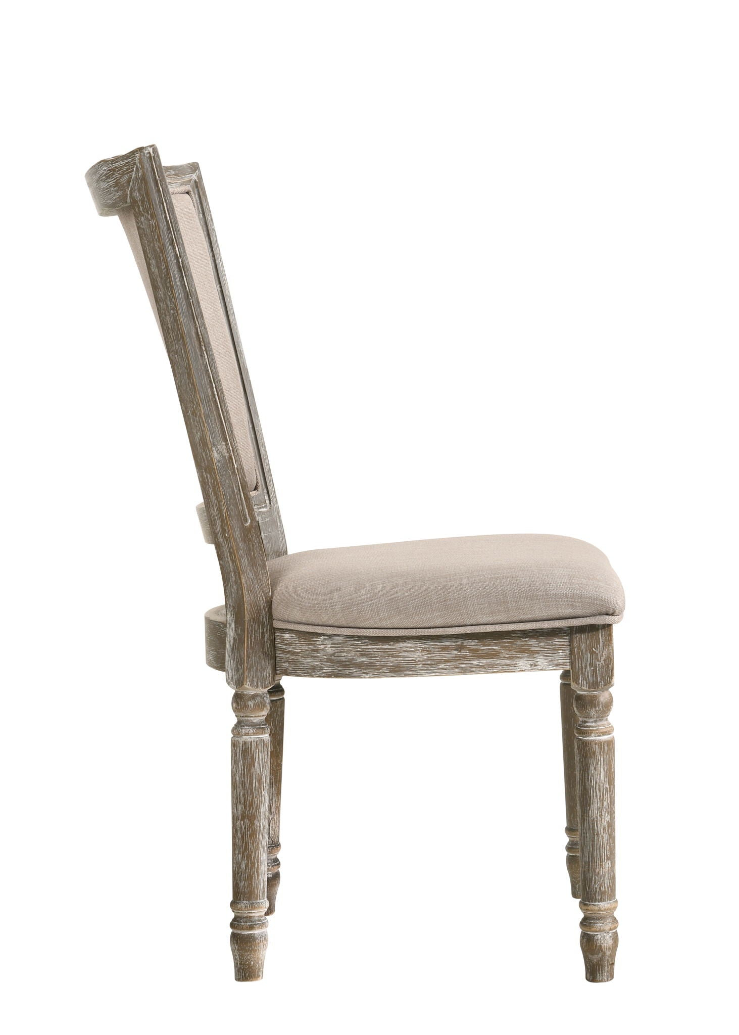 Gabrian - 7 Pieces Dining Room Set, Reclaimed - Beige / Gray - Best Buy Furniture