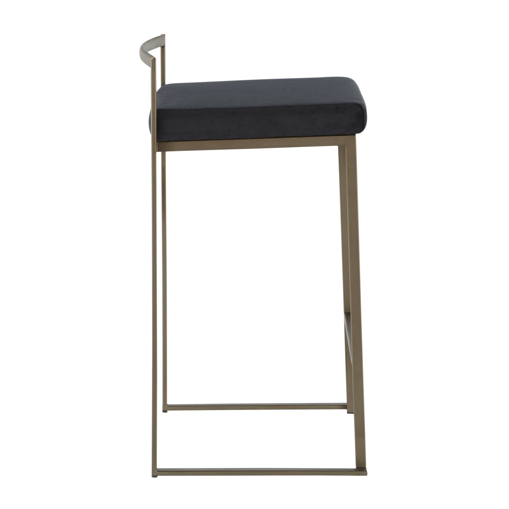 Fuji - Industrial Stackable Counter Stool Elegant Design - Best Buy Furniture
