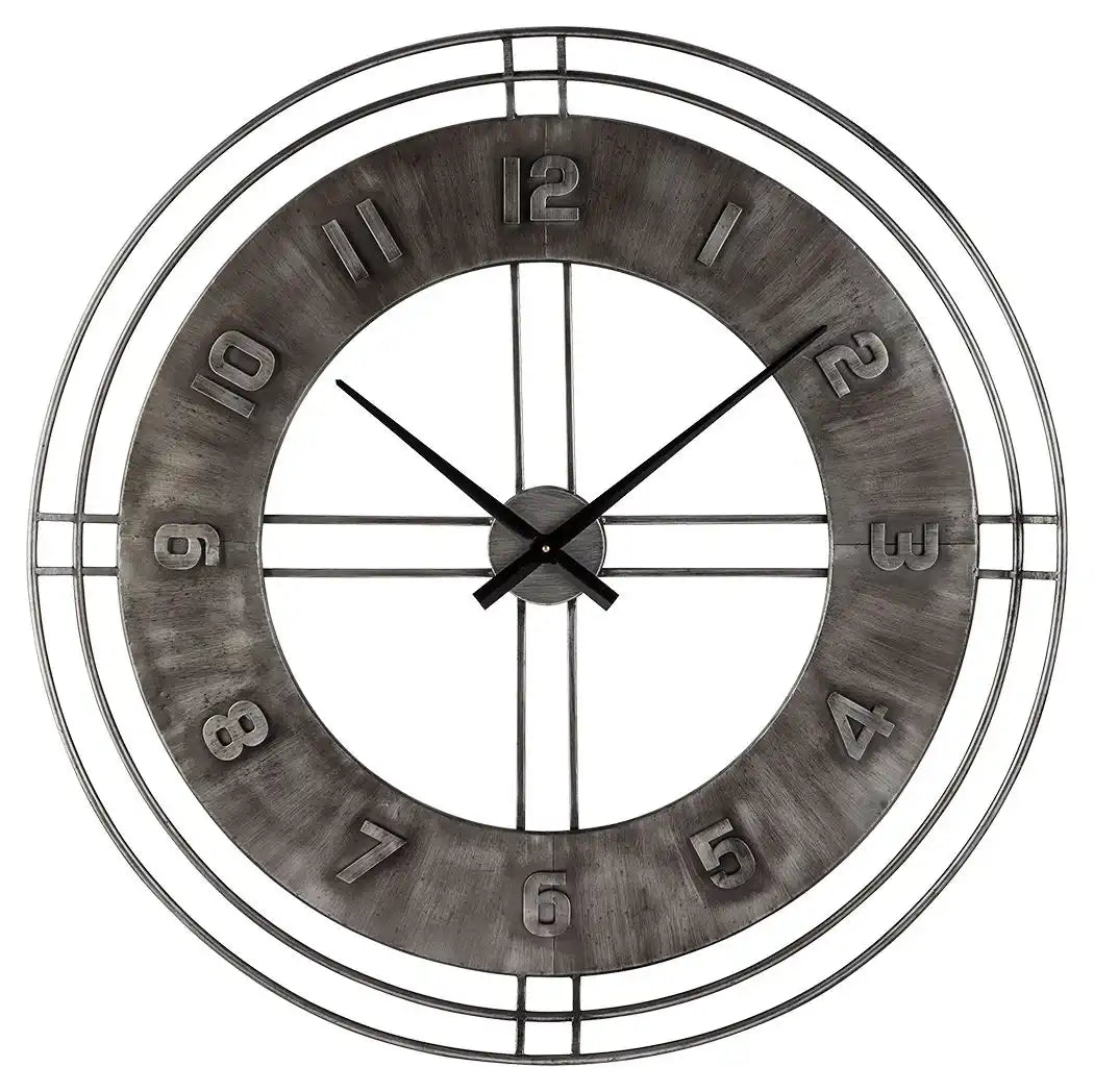 Ana Sofia - Wall Clock - Antique Gray - Best Buy Furniture