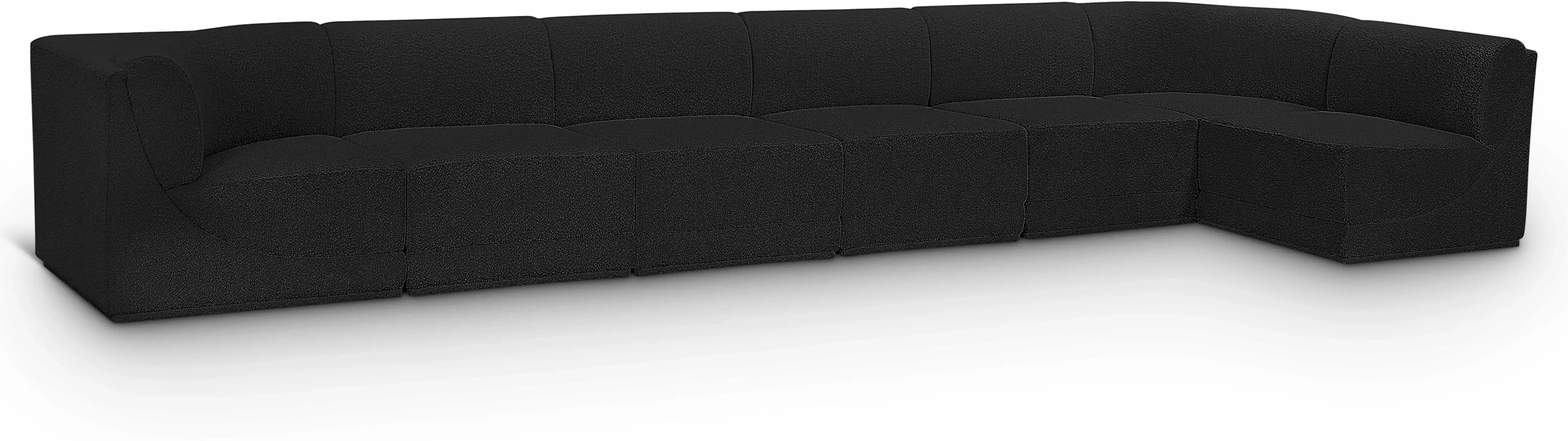 Ollie - 7 Piece Modular Sectional - Best Buy Furniture