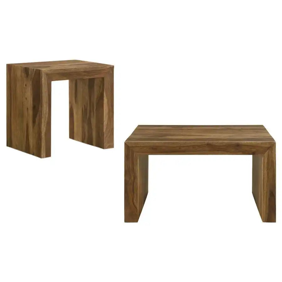 Odilia - Solid Wood Coffee And End Table Set - Best Buy Furniture