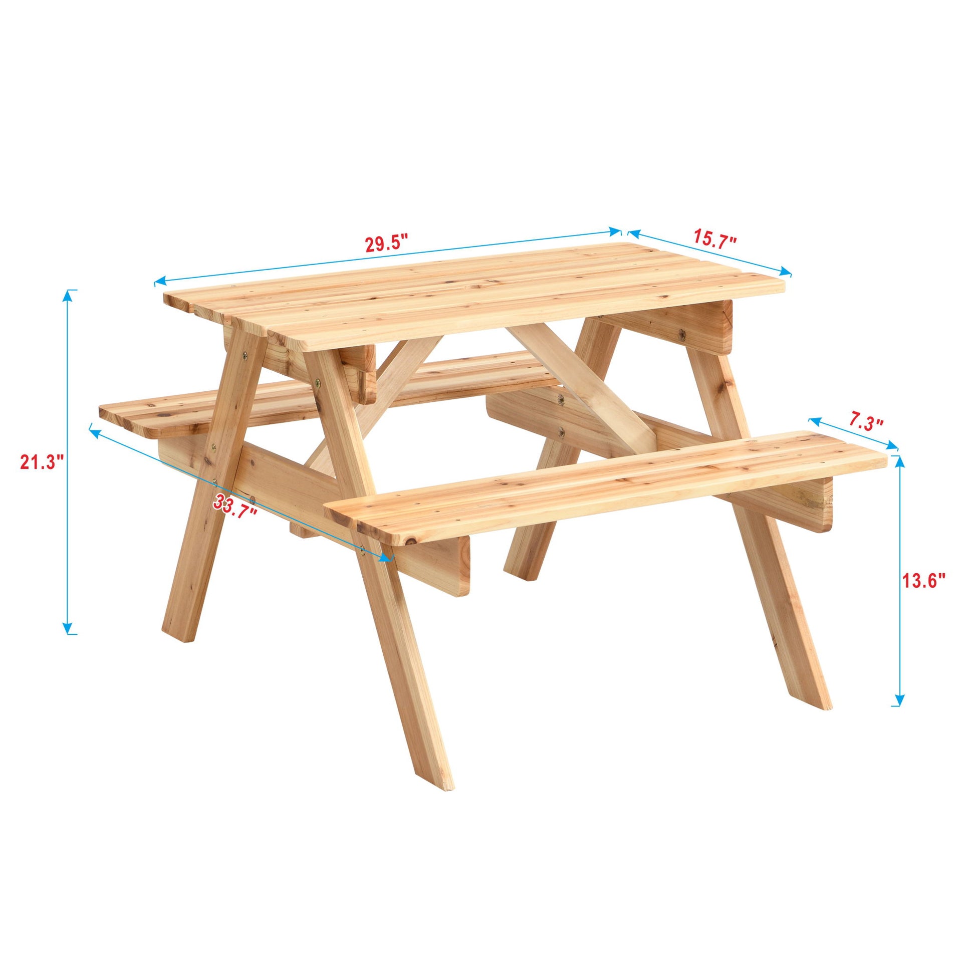 Durable Solid Wood Children's Dining Table And Chairs Set, Multi-Functional - Best Buy Furniture