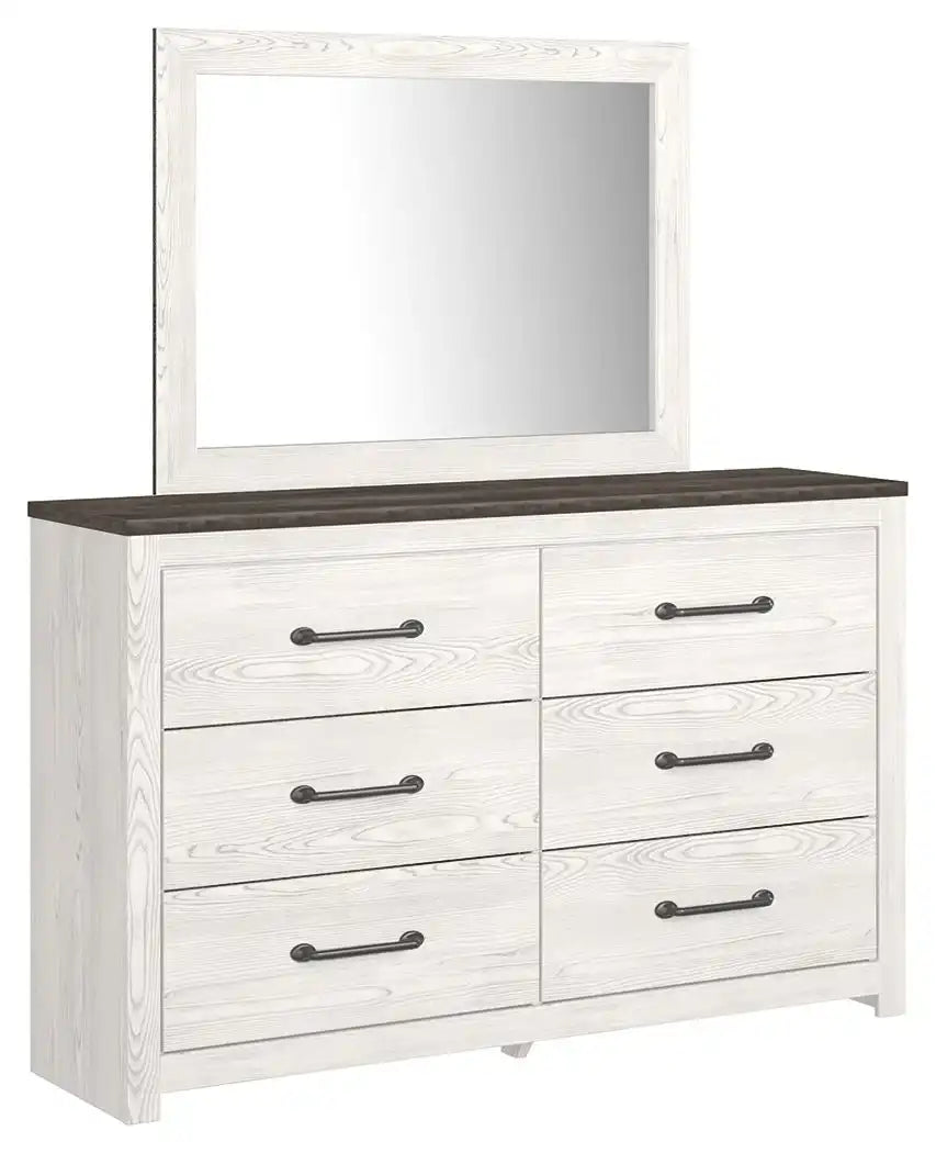 Gerridan - Dresser, Mirror - Best Buy Furniture