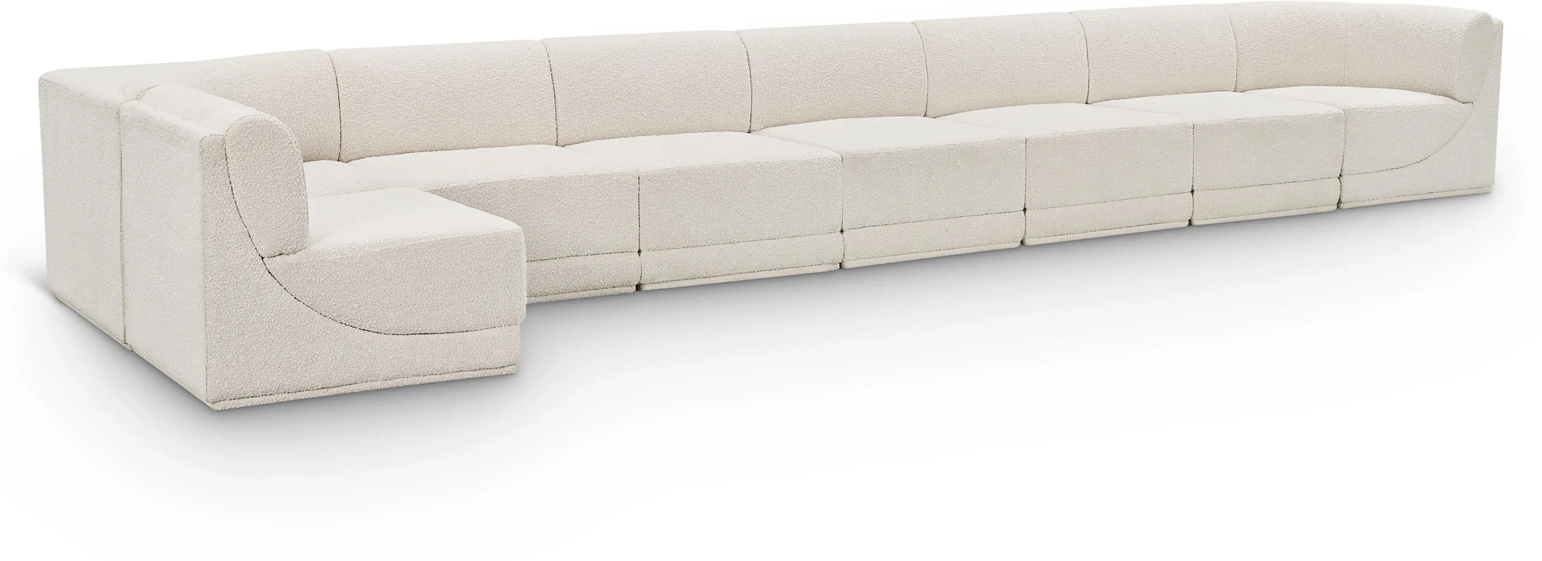 Ollie - 8 Piece Modular Sectional - Best Buy Furniture