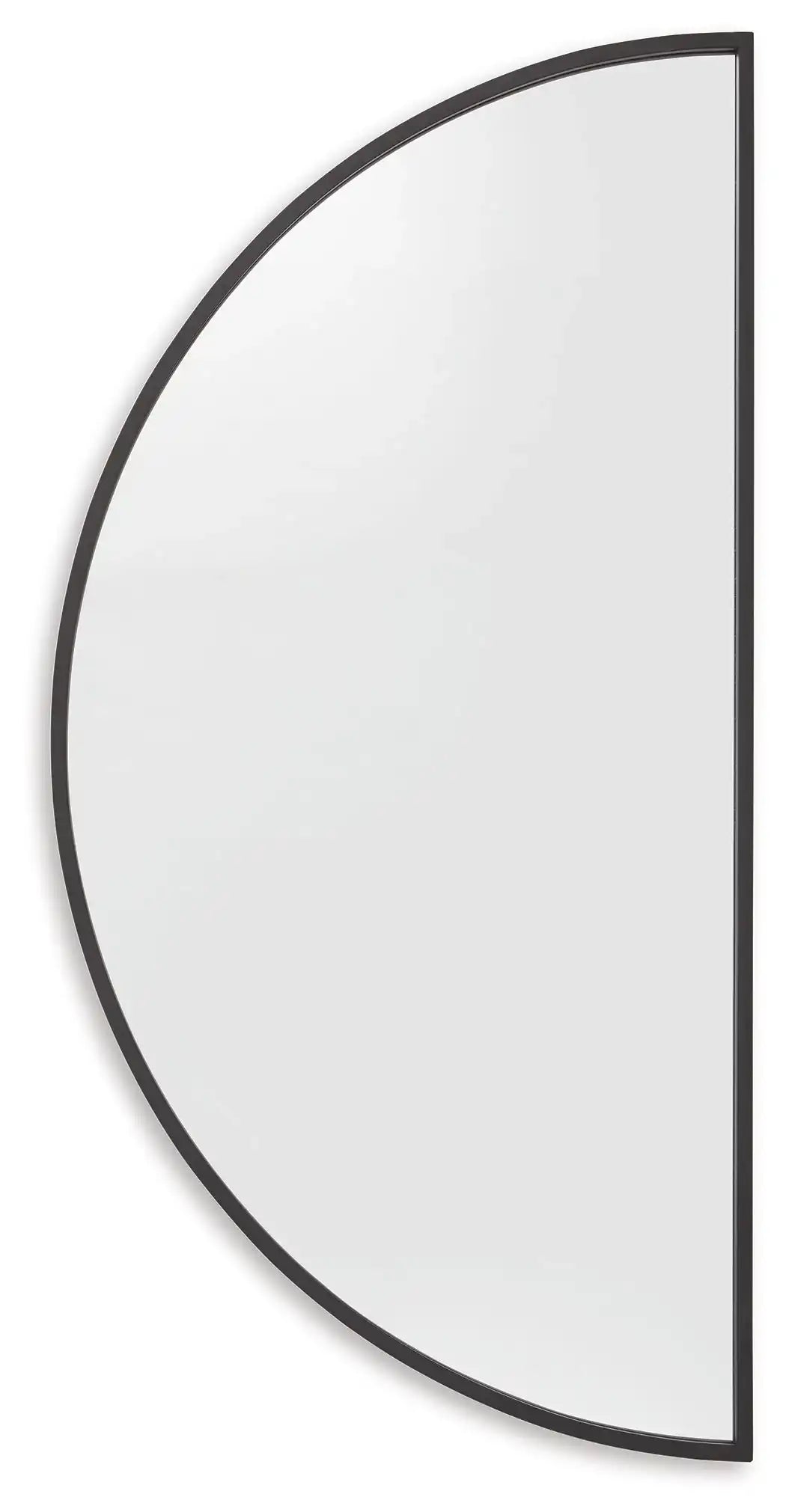 Denlow - Accent Mirror - Black - Best Buy Furniture