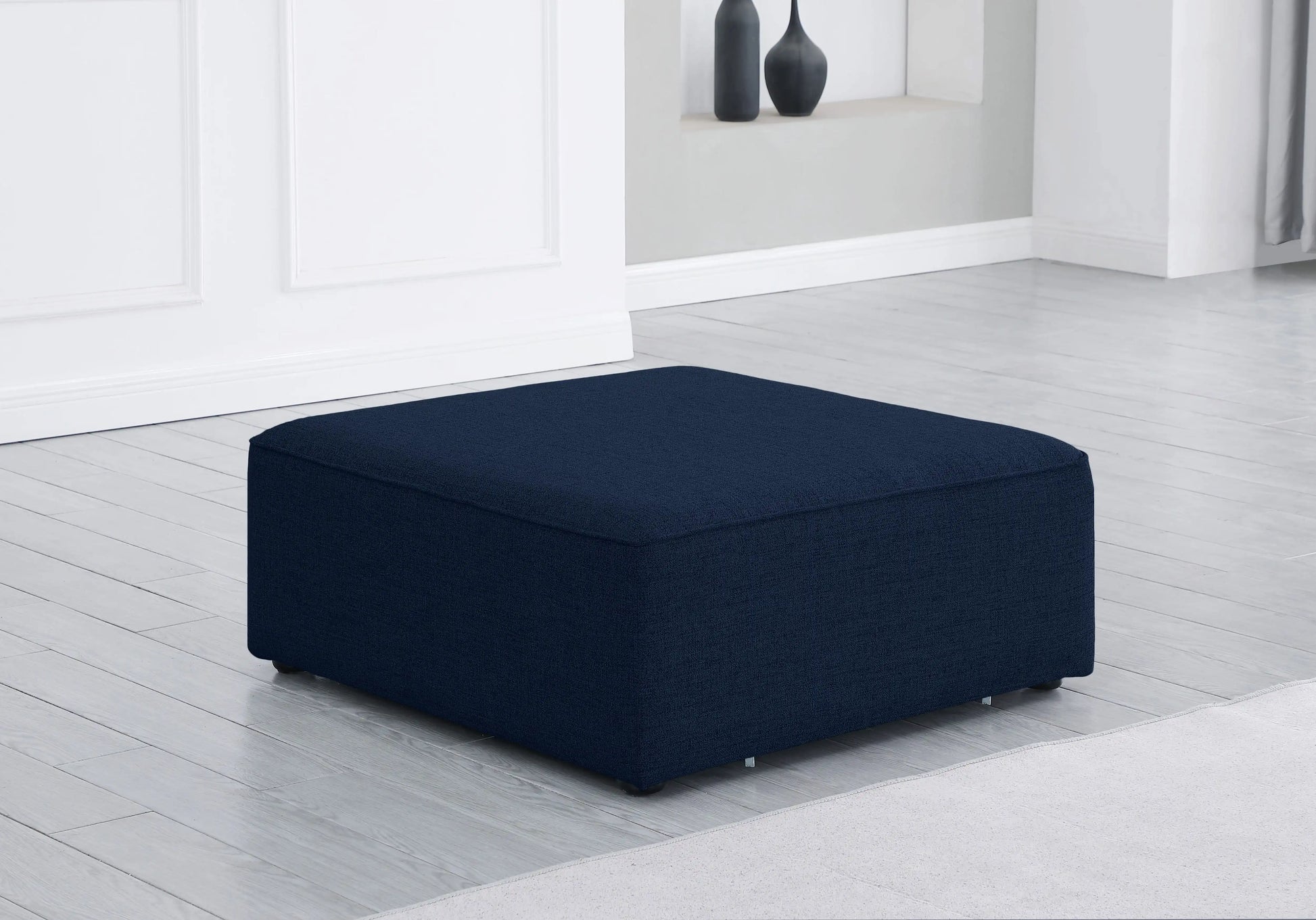 Cube - Linen Ottoman - Best Buy Furniture