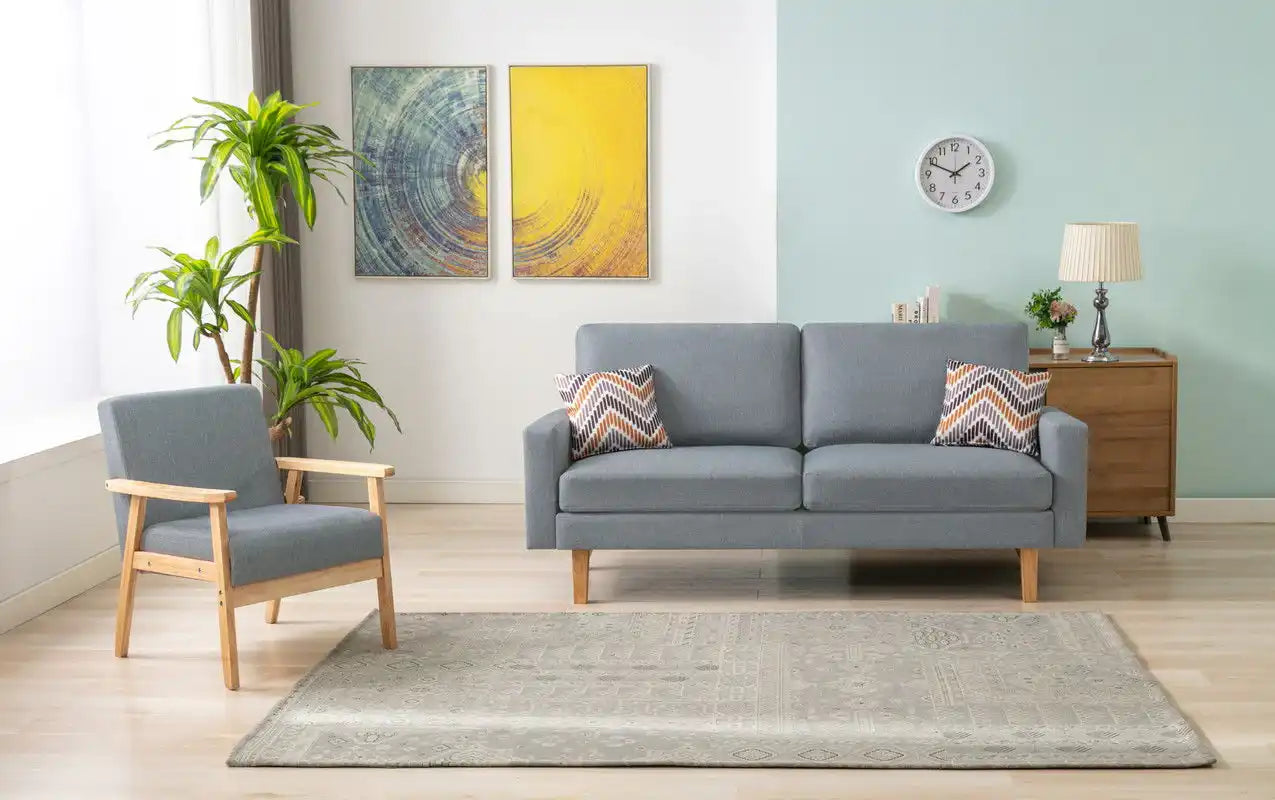 Bahamas - Sofa Set With 2 Throw Pillows - Best Buy Furniture